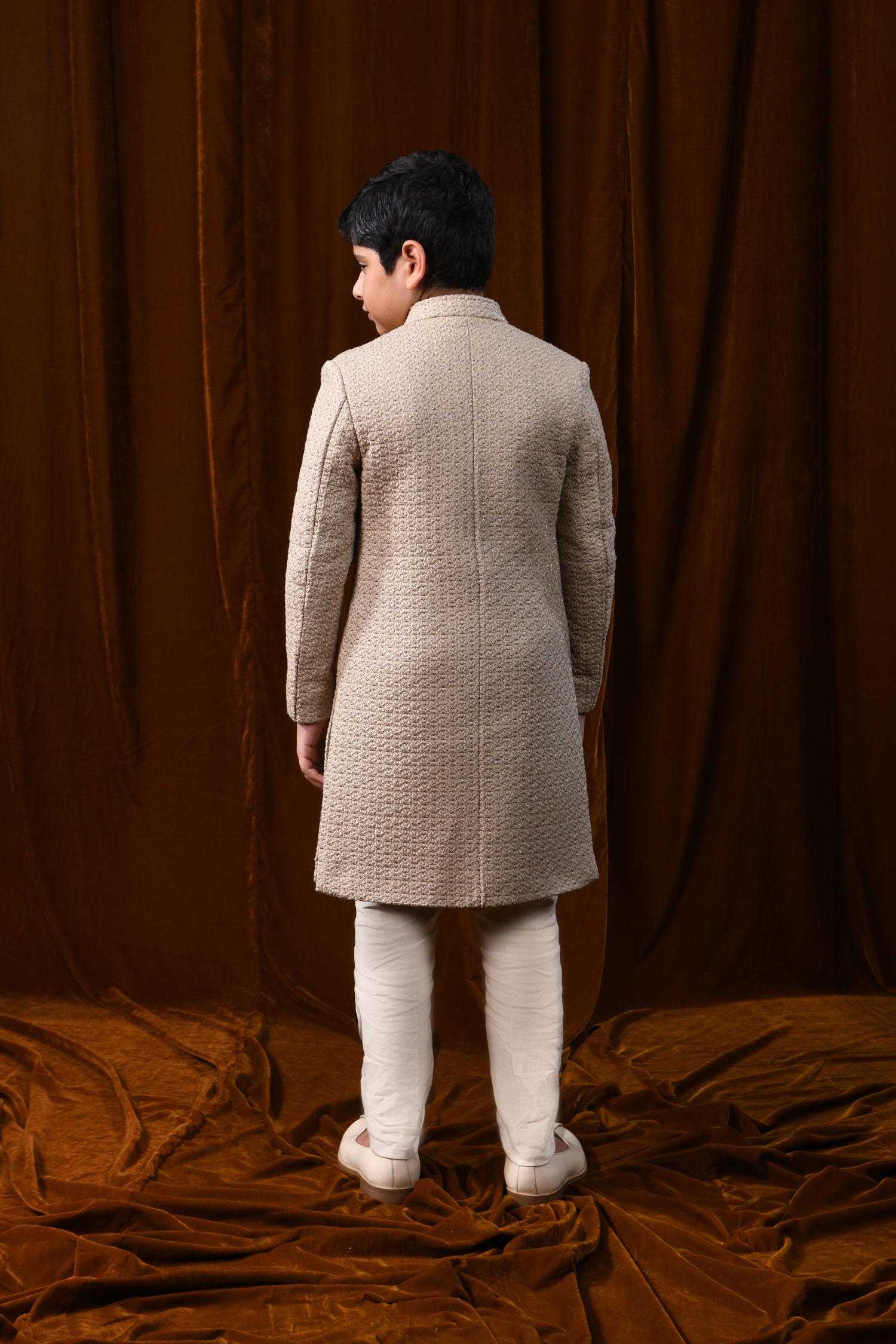 MINI CREST HIGHLIGHTED BLUSH PINK JACKET  