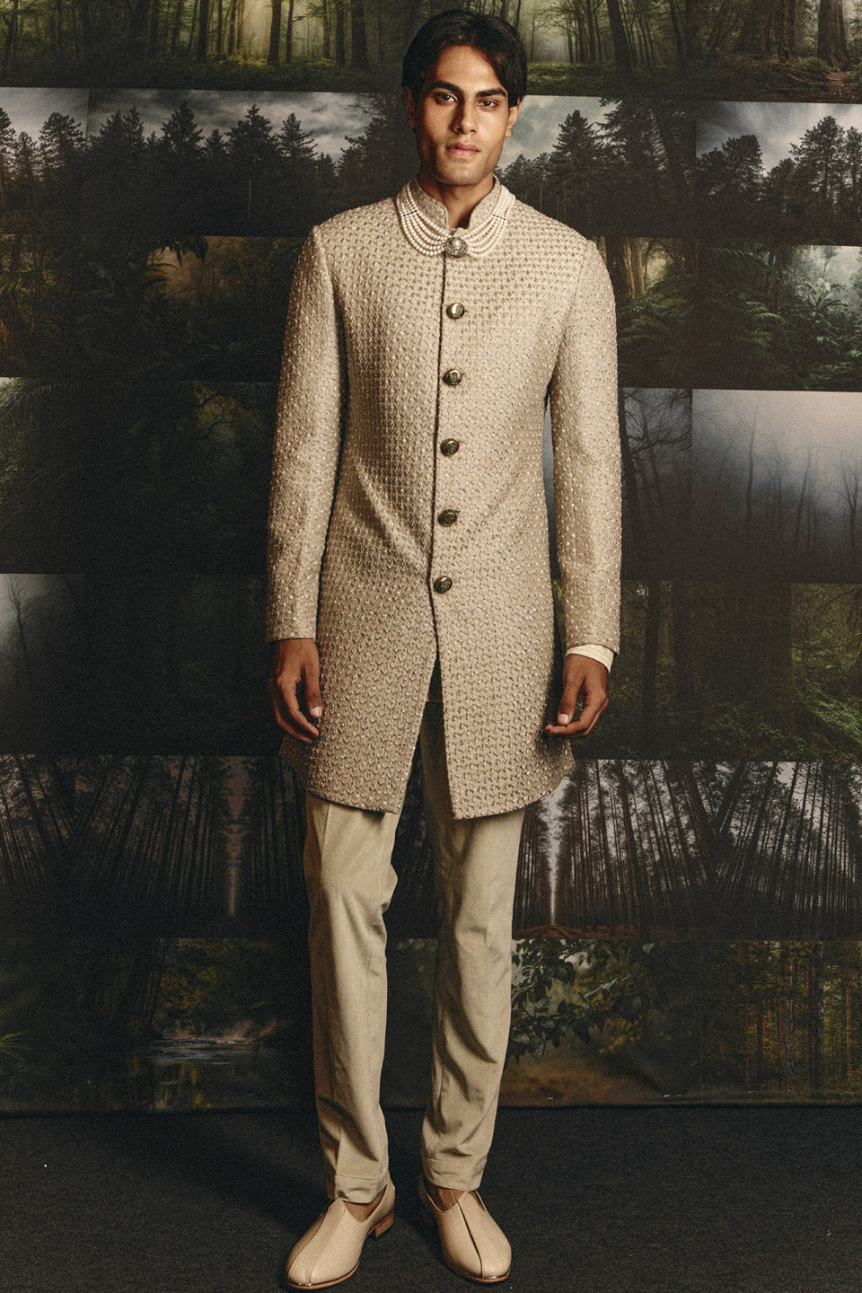 Kardana Embroidered Sherwani  