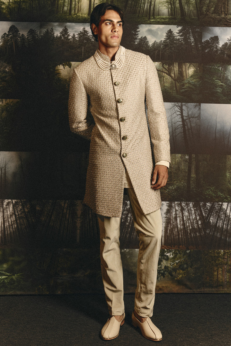 Kardana Embroidered Sherwani  
