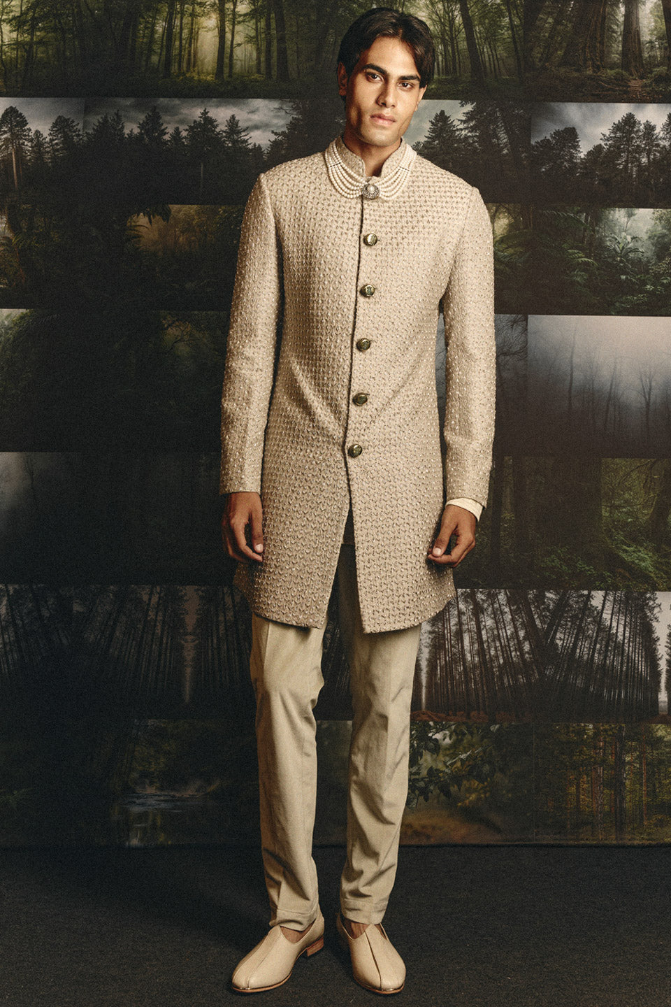 Kardana Embroidered Sherwani  