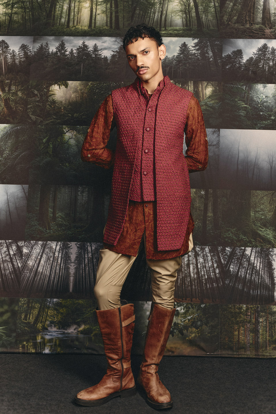 Miniflower Dhup Chao Mocklayer Jacket  