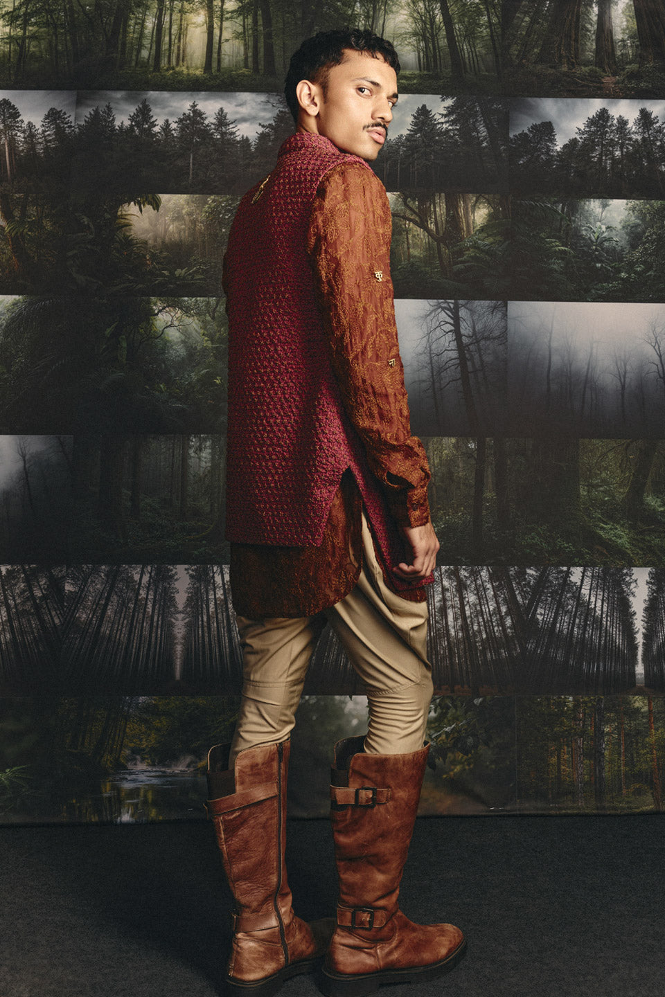 Miniflower Dhup Chao Mocklayer Jacket  