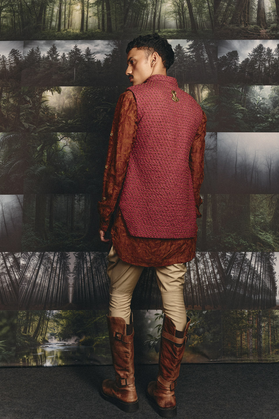Miniflower Dhup Chao Mocklayer Jacket  