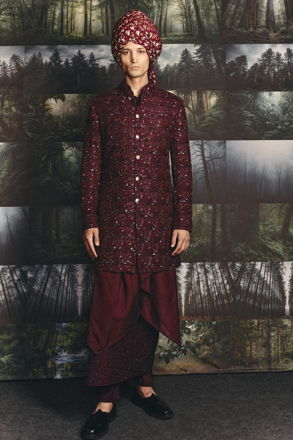 Ghara Highlighted Sherwani  