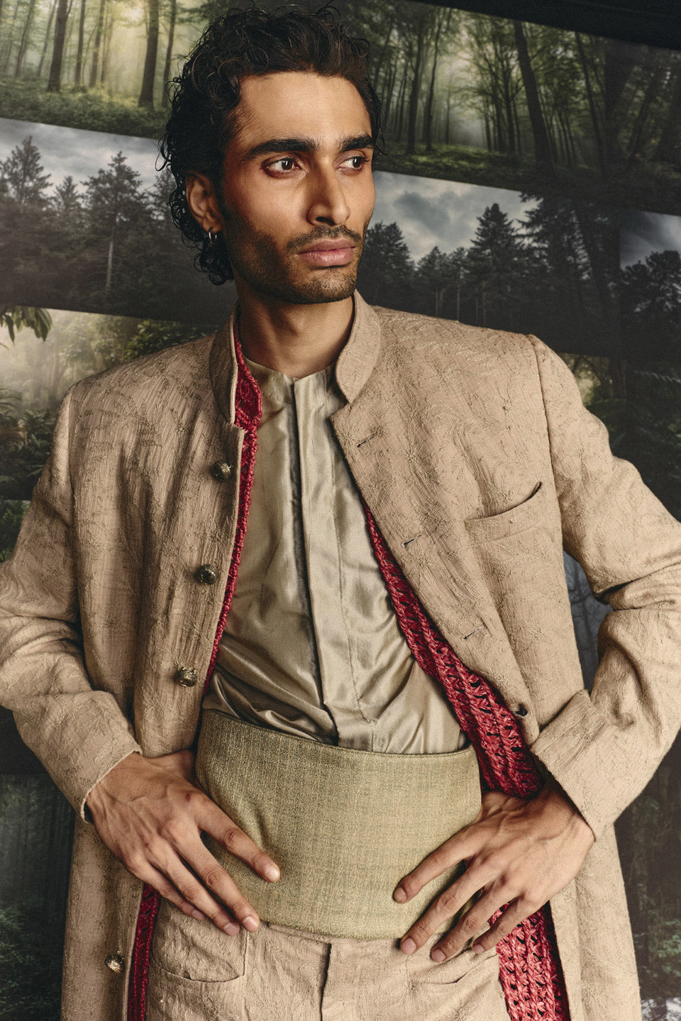 Chikankari Sherwani  