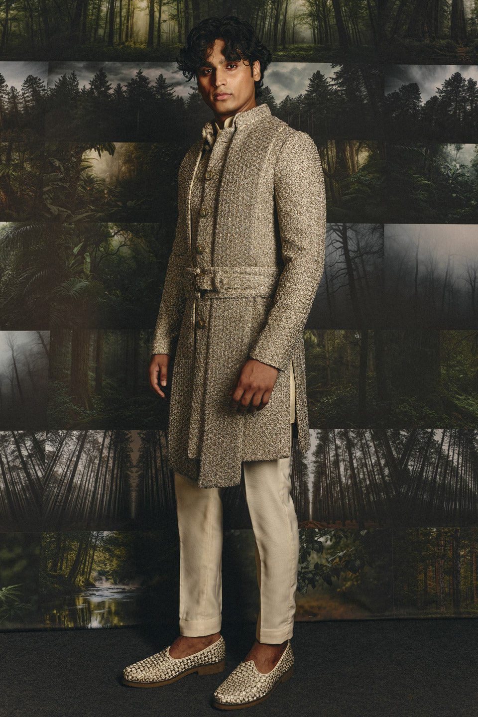 Star Zardozi Sherwani Set  