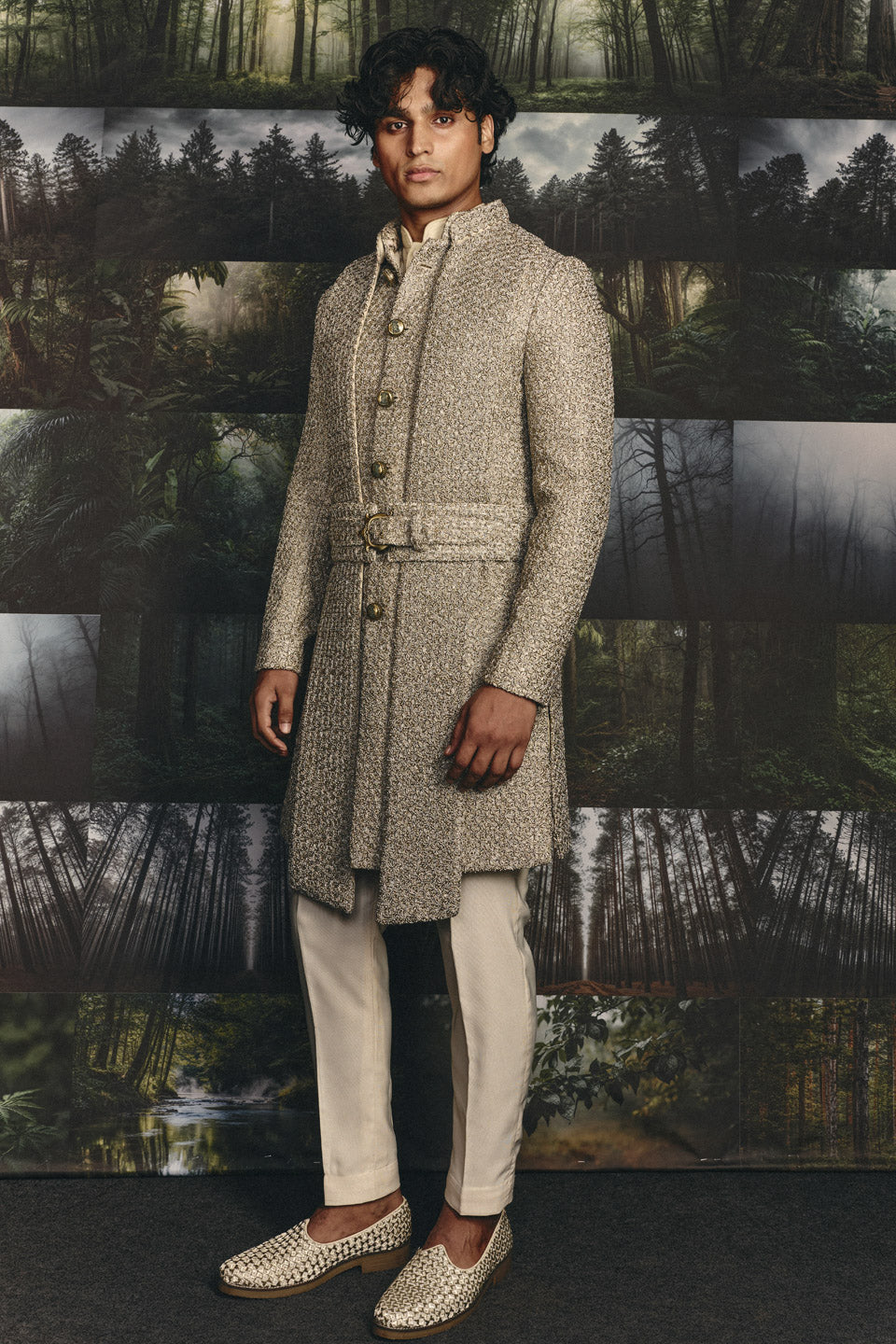 Star Zardozi Sherwani Set  