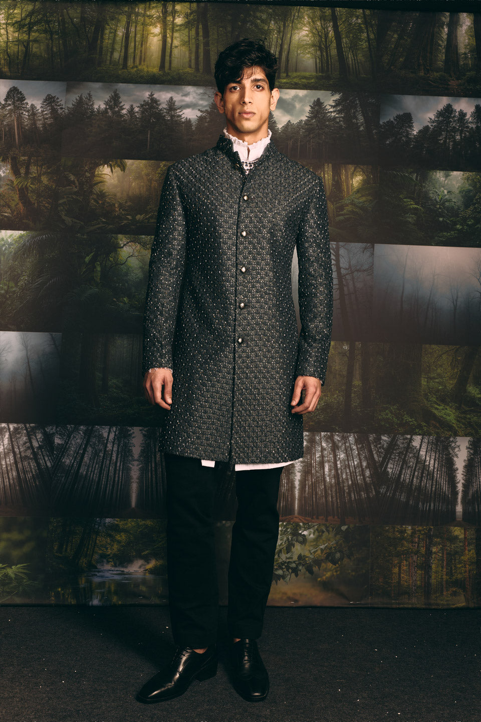 Double Coco Salli Sherwani  