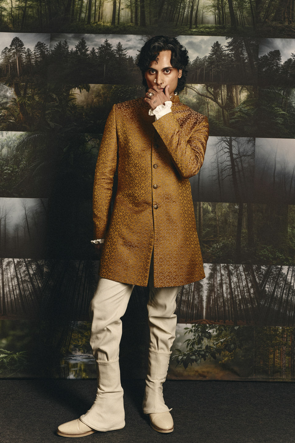 Brocade Sherwani  