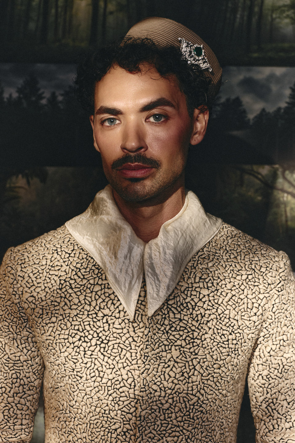 Mosaic Embroidered Sherwani  