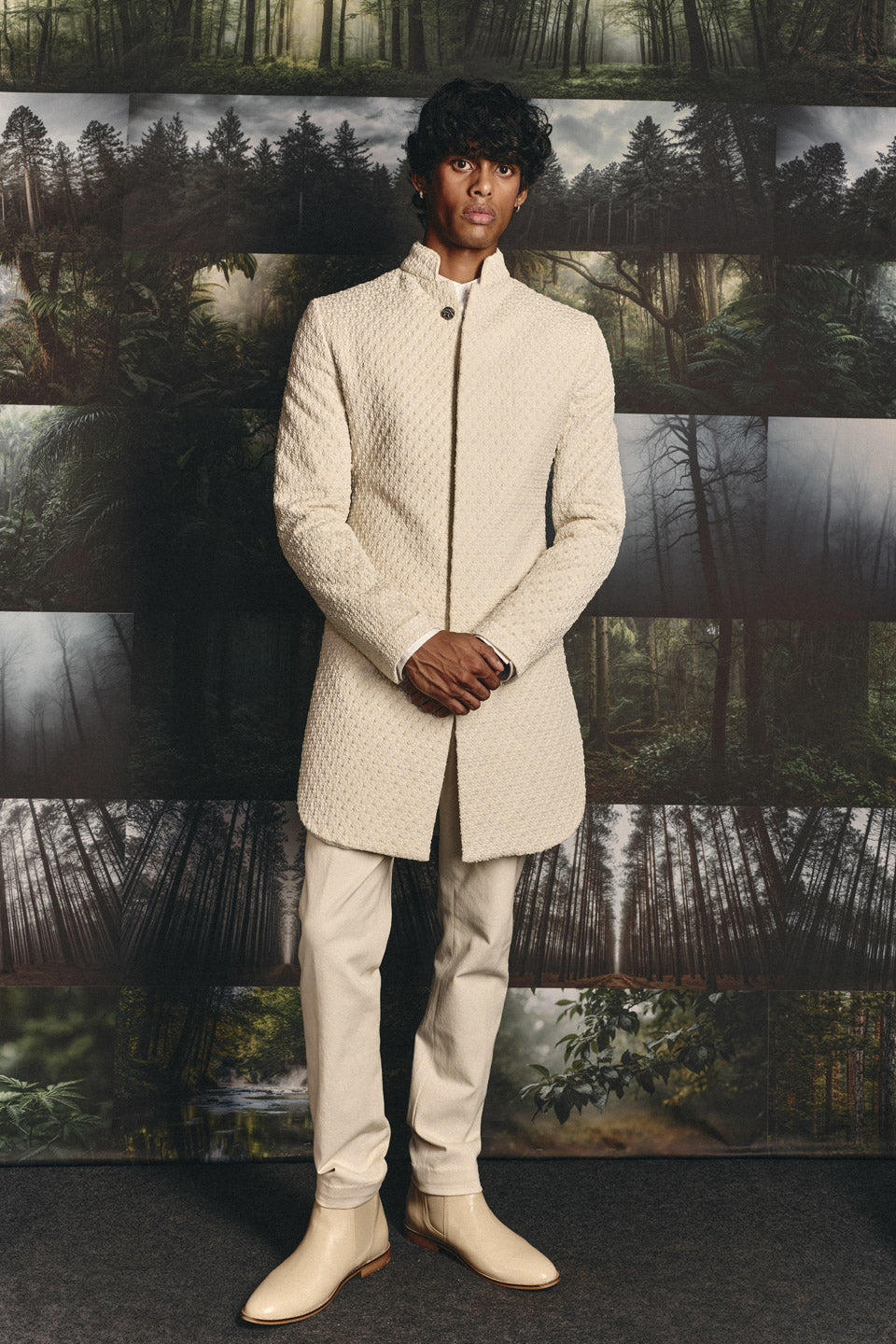  Deconstructed Mafia Sherwani 