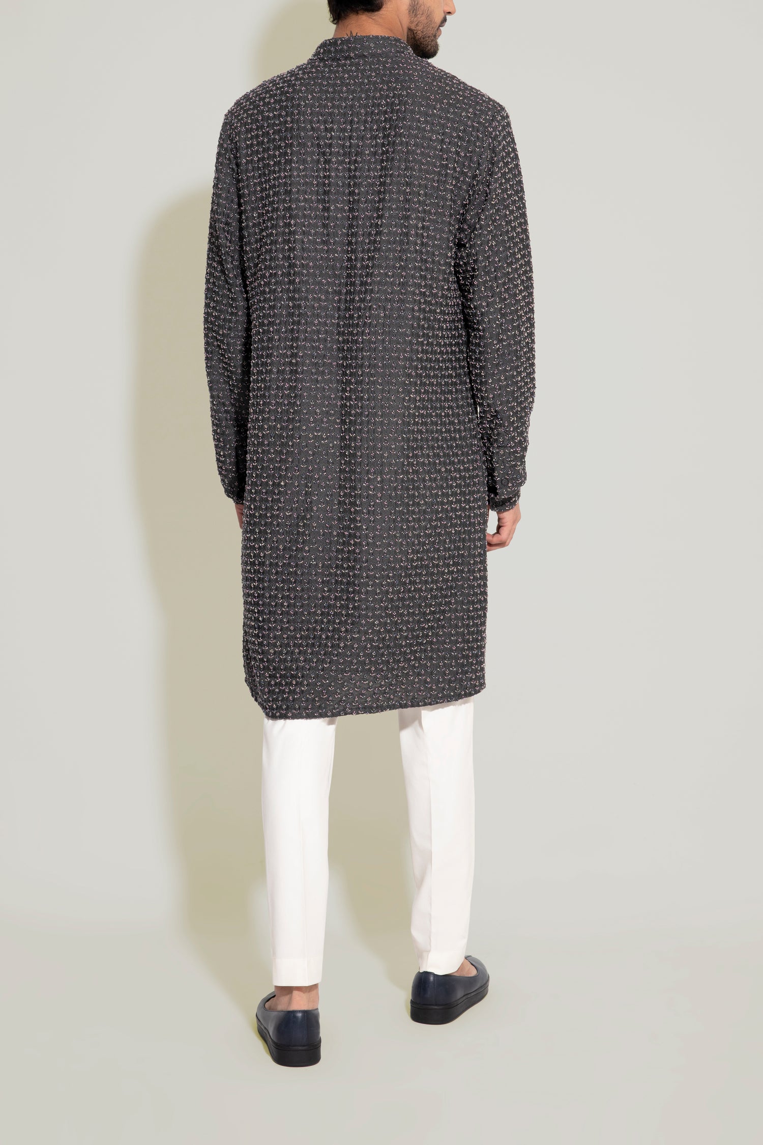 PLANT MULTI BEADED MUSHROOM KURTA  