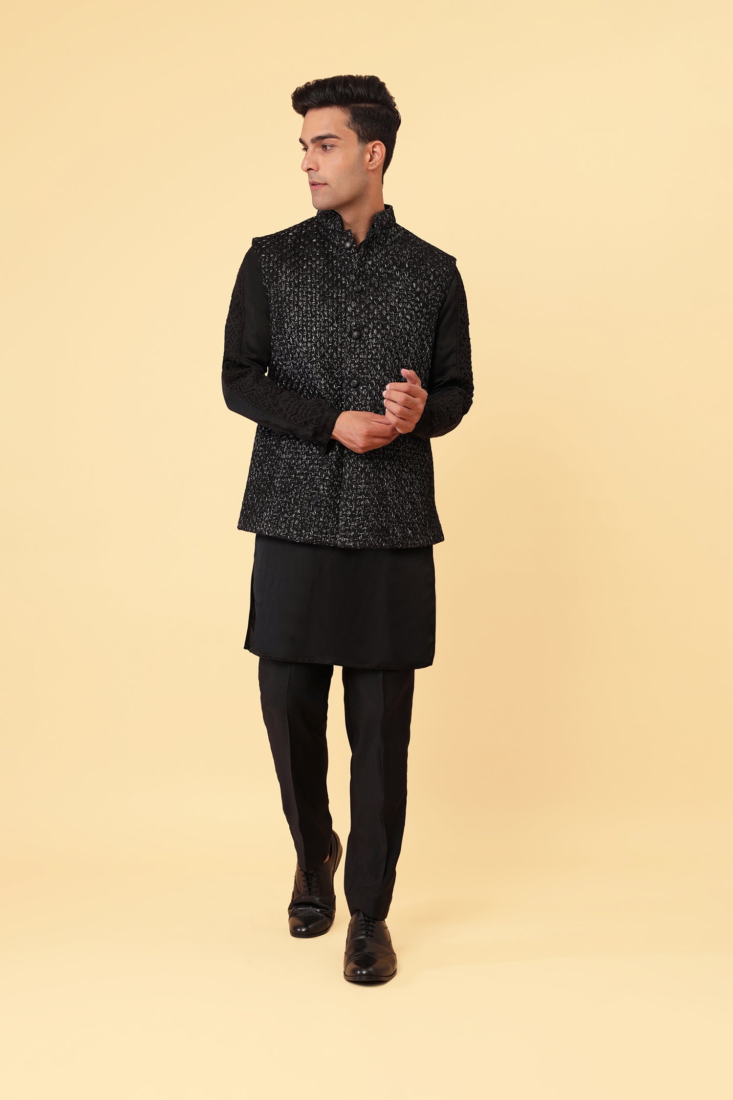 Kurta Pajama Churidar With Koti Set For Men Exclusive Menswear Collection for Rakhi Diwali Holi Eid Marriage Engagement Ethnic Wear outlet dress