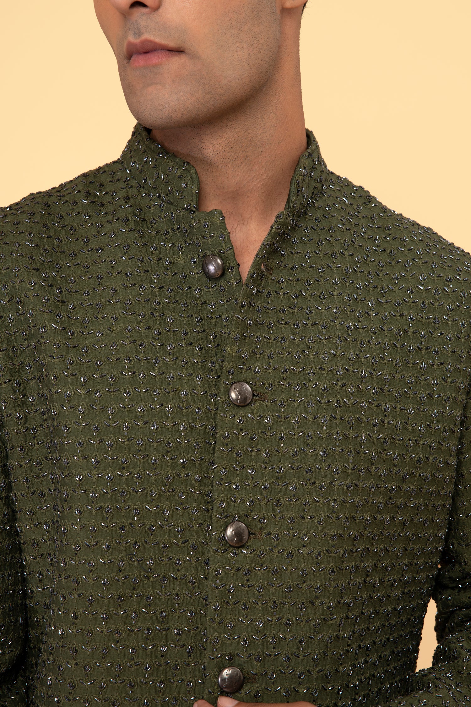 PLANT CONTRAST HIGHLIGHTED JACKET  