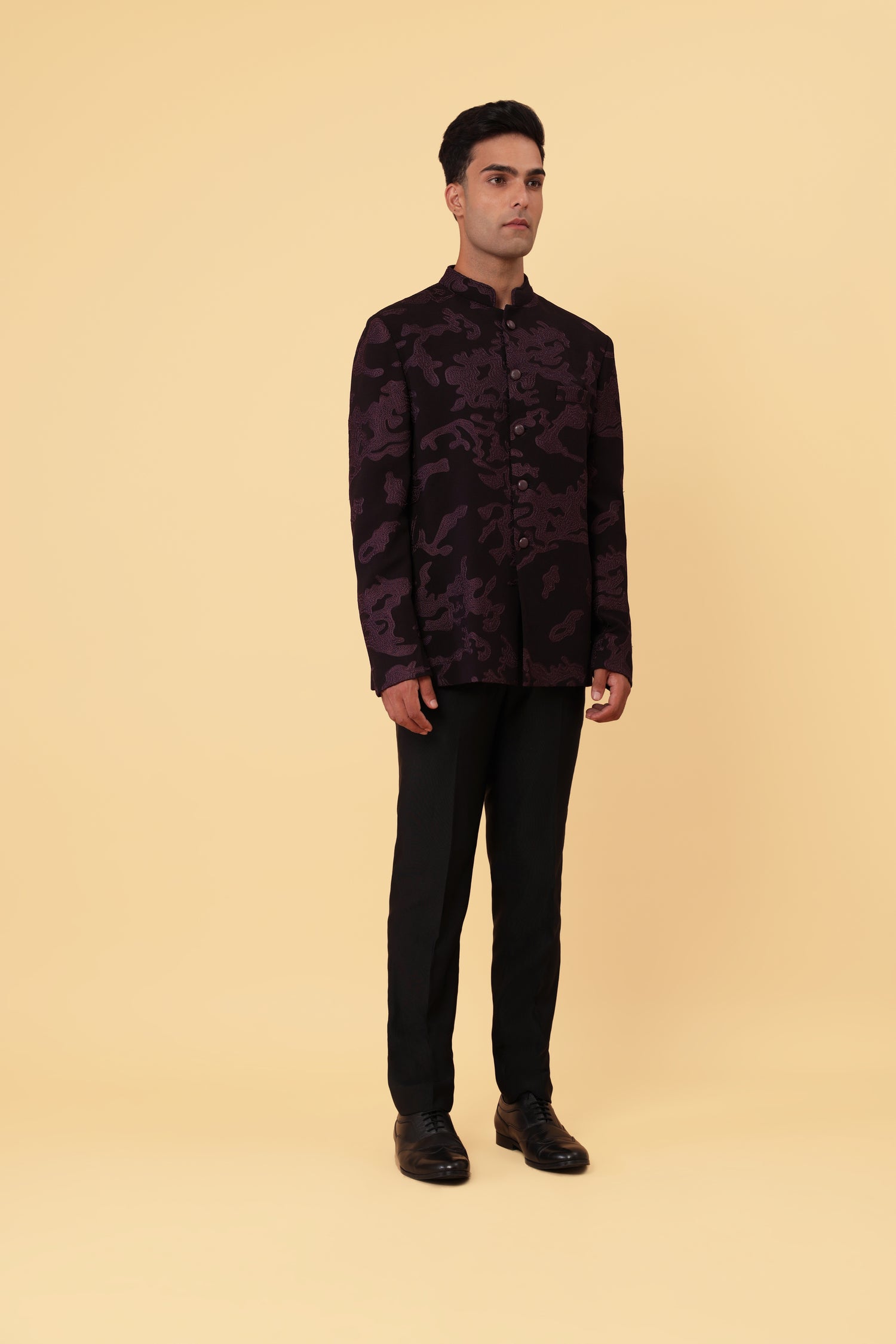 CAMO KASHMIRI BANDHGALA  