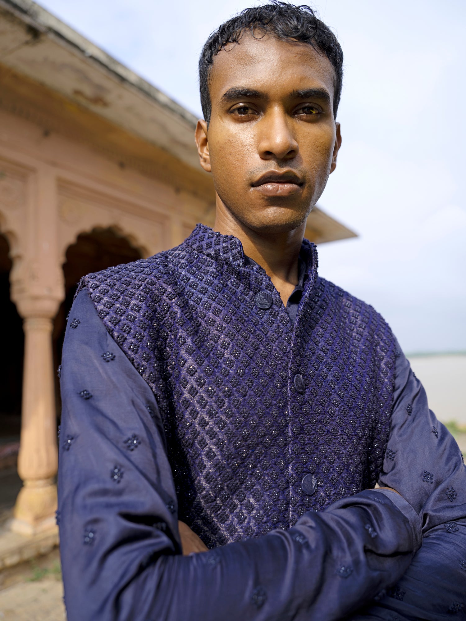  NEW FIRE KNOTTED KURTA 