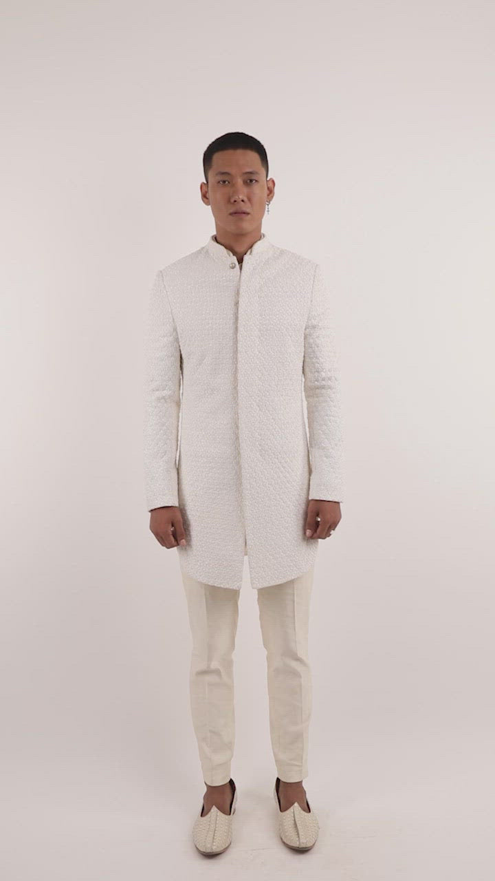 DECON FLOWER FIBRE FIVE KNOTTED JACKET  