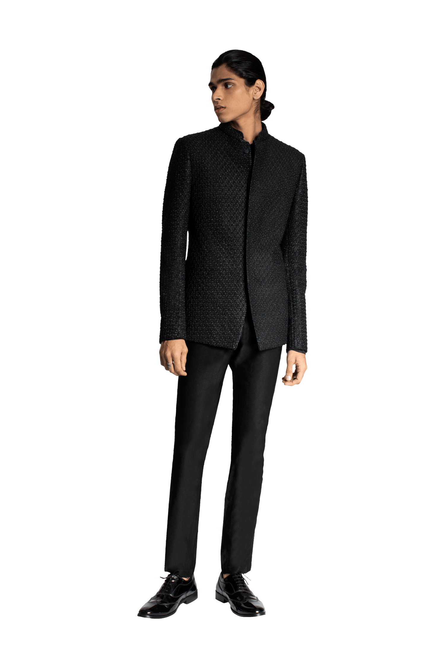 DECON FLOWER FIBRE BANDHGALA  