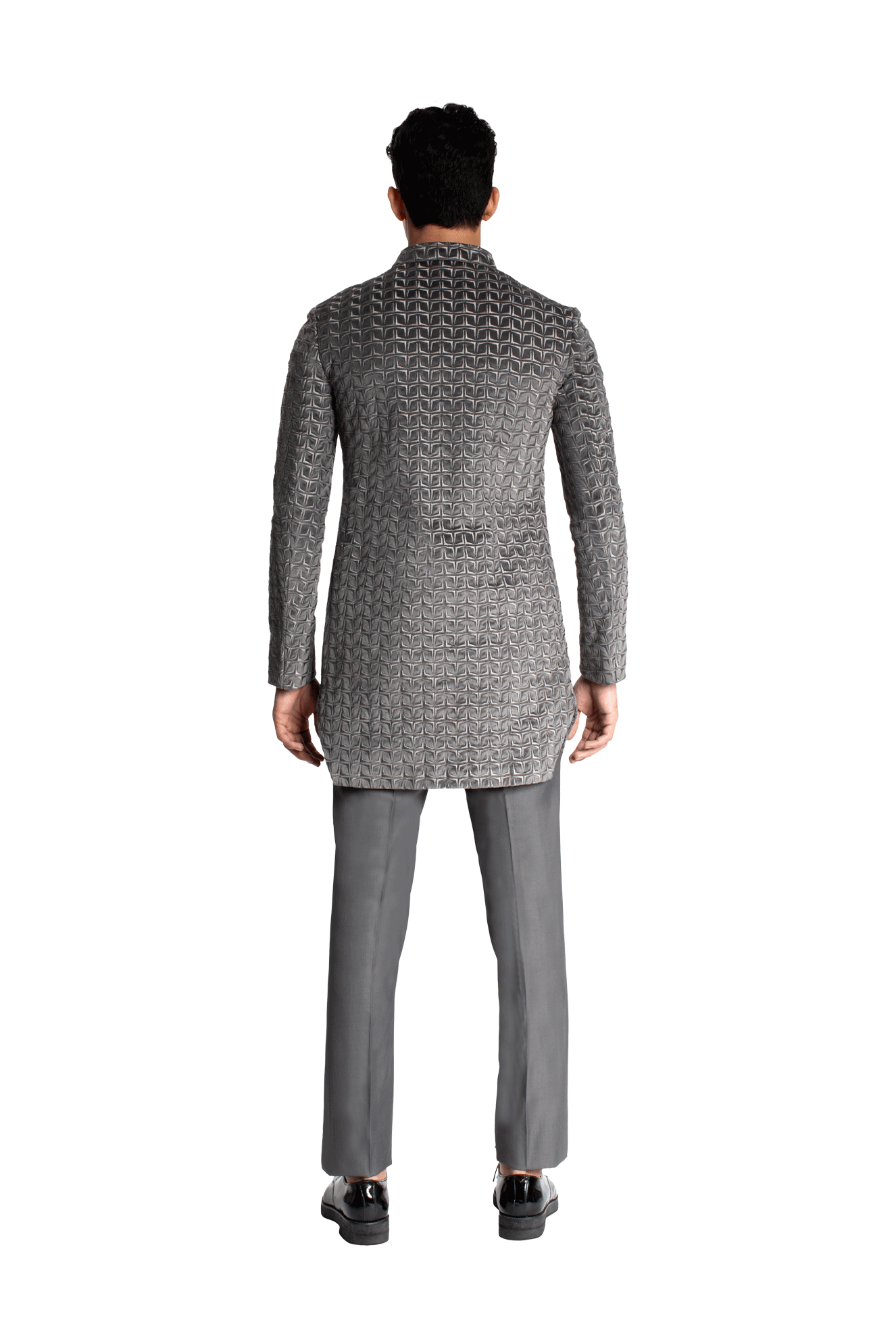 BOOMERANG MOCK LAYER GREY JACKET  