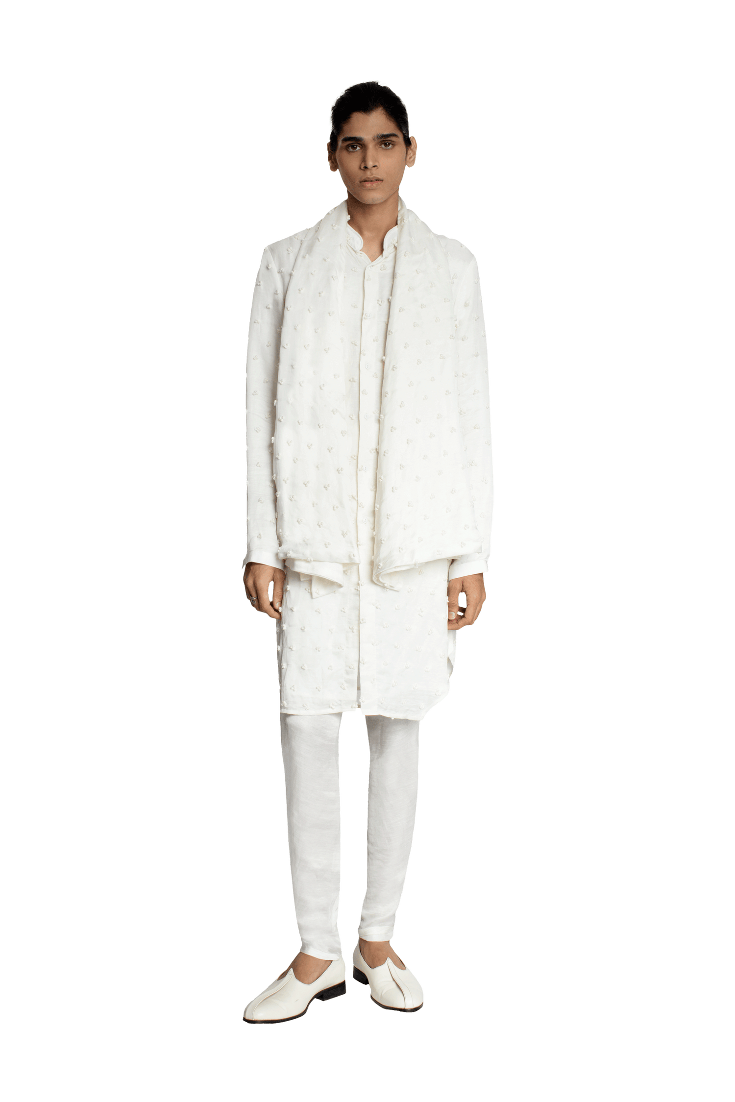  BIG BRAILLE KNOTTED KURTA 