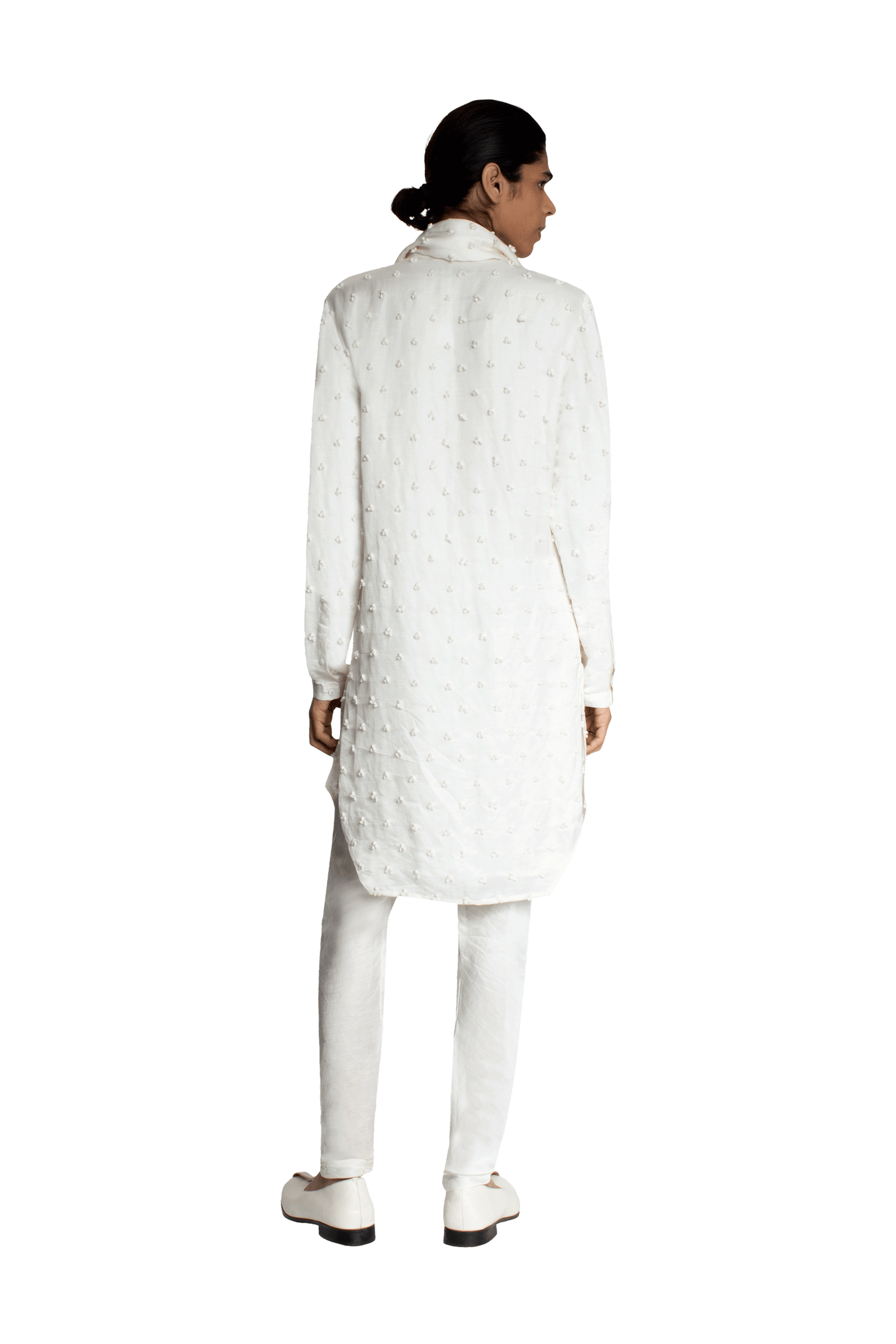 BIG BRAILLE KNOTTED KURTA  