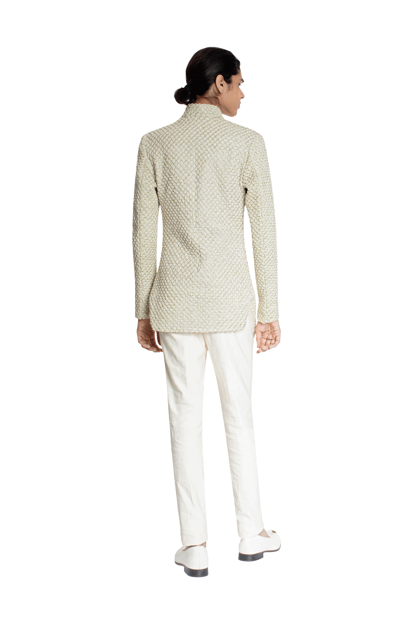 SMALL SCALLOP KNOTTED JACKET  