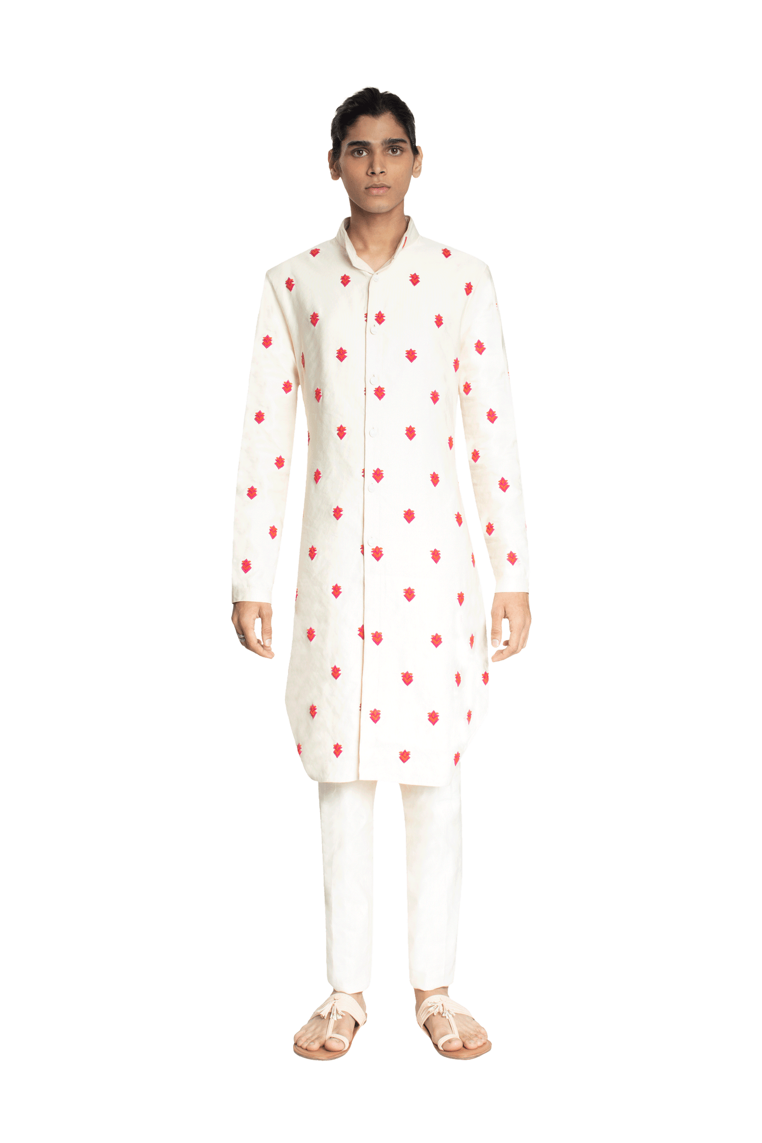  POTTED FLOWER KURTA 