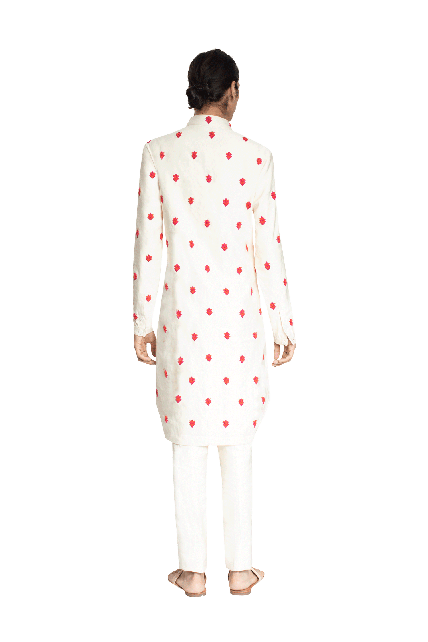 POTTED FLOWER KURTA  