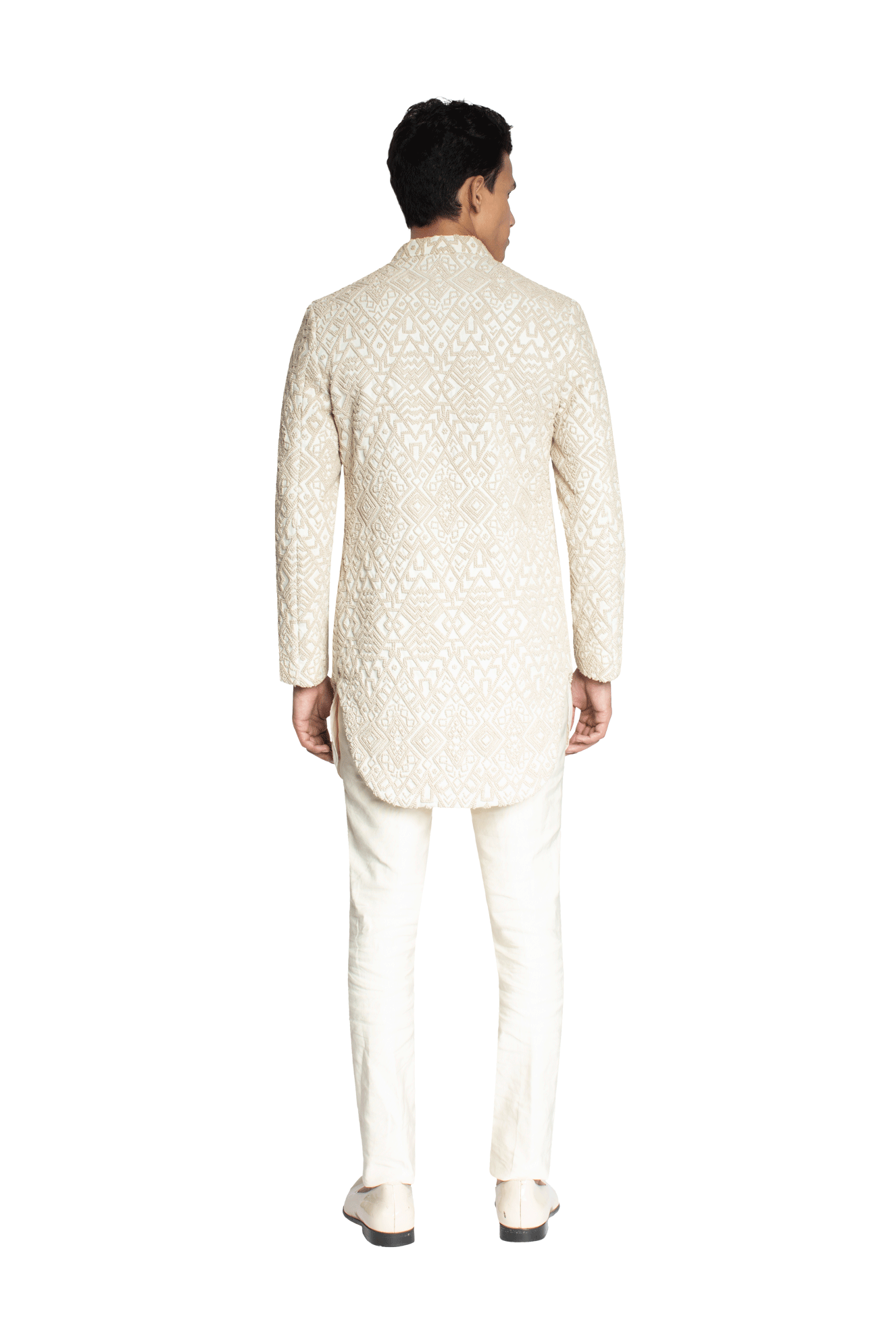 DOUBLE GEOMETRIC JACKET  