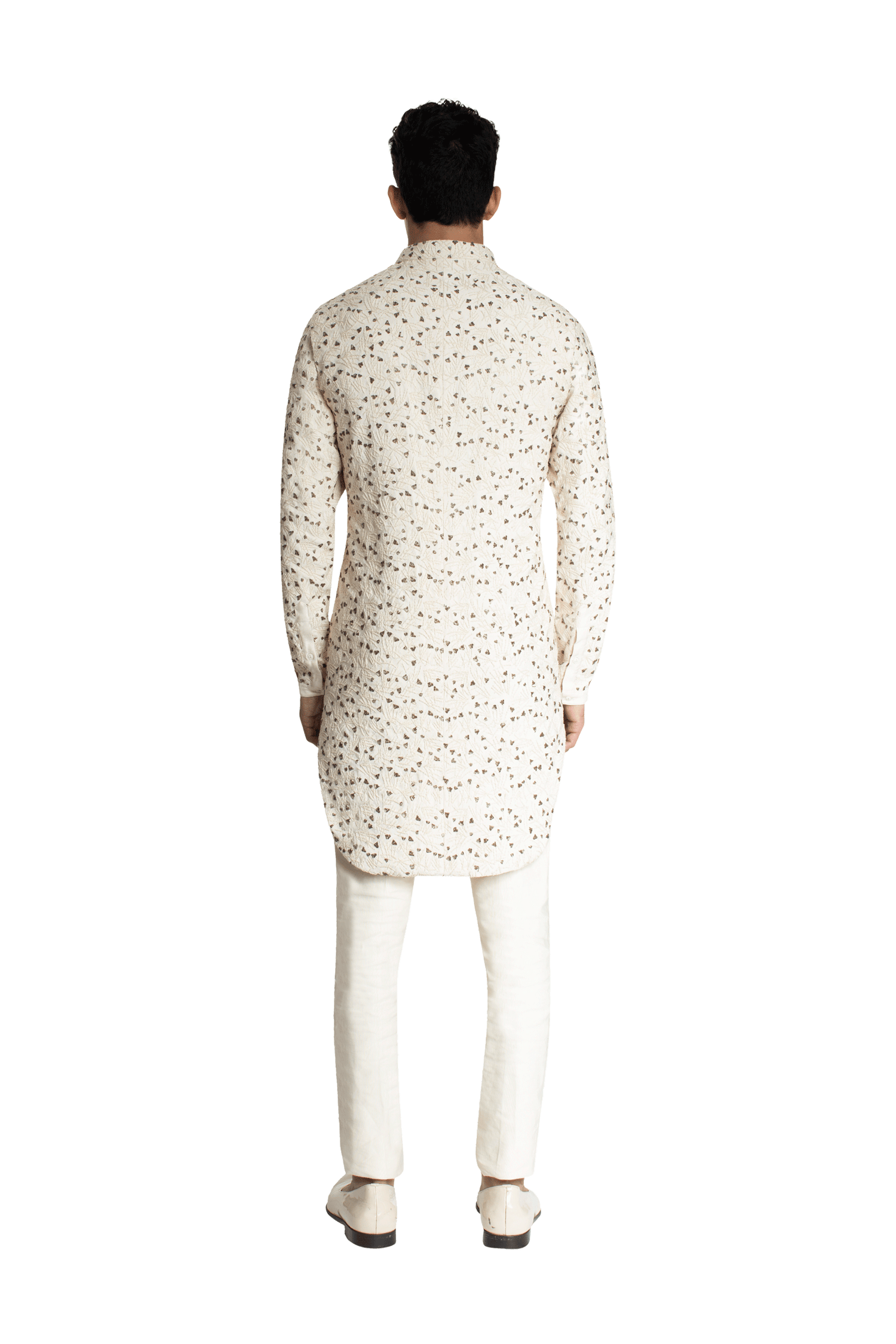 WHEAT FOLIAGE HIGHLIGHTED LONG DECONSTRUCTED SET  