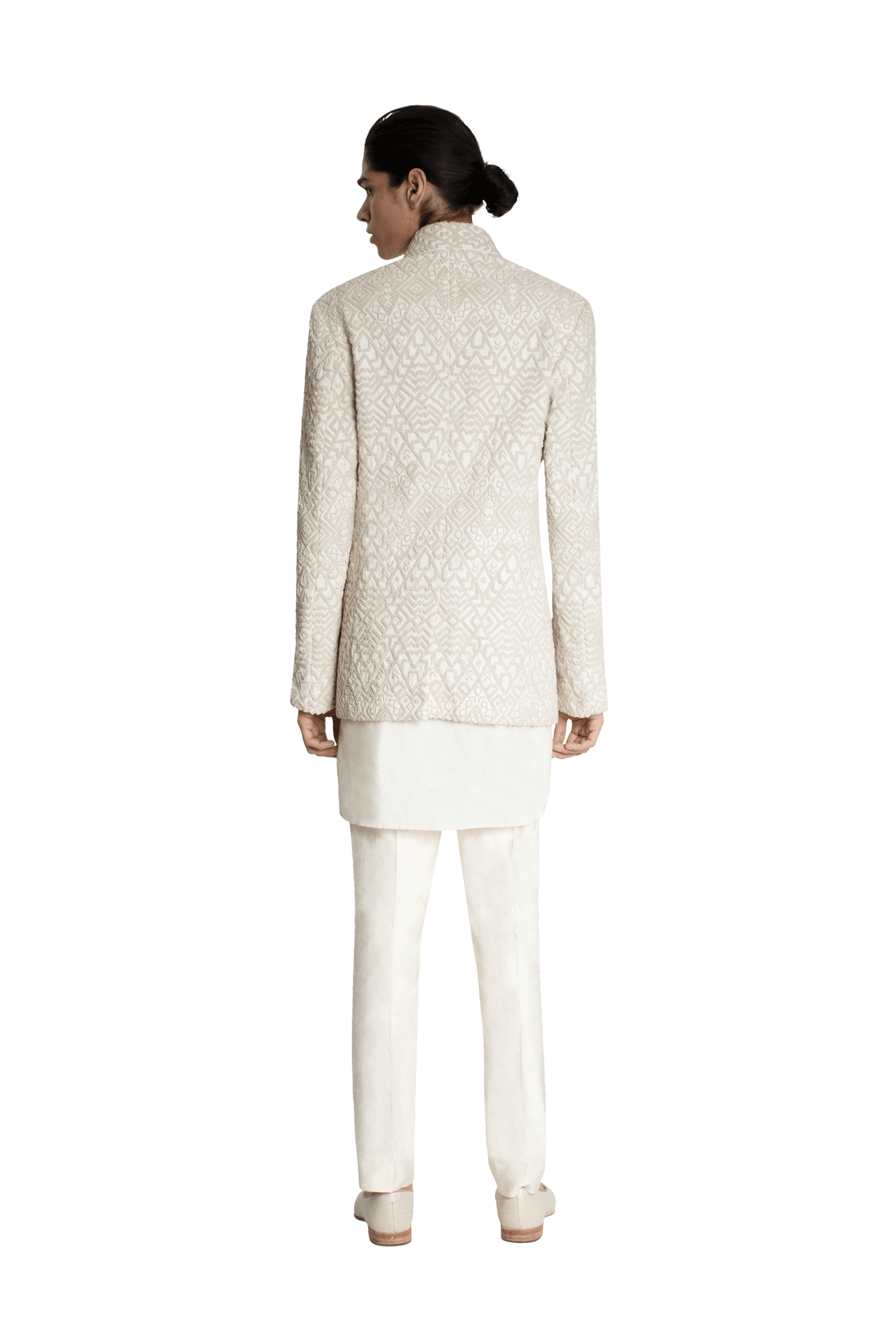 DOUBLE GEOMETRIC BANDHGALA  