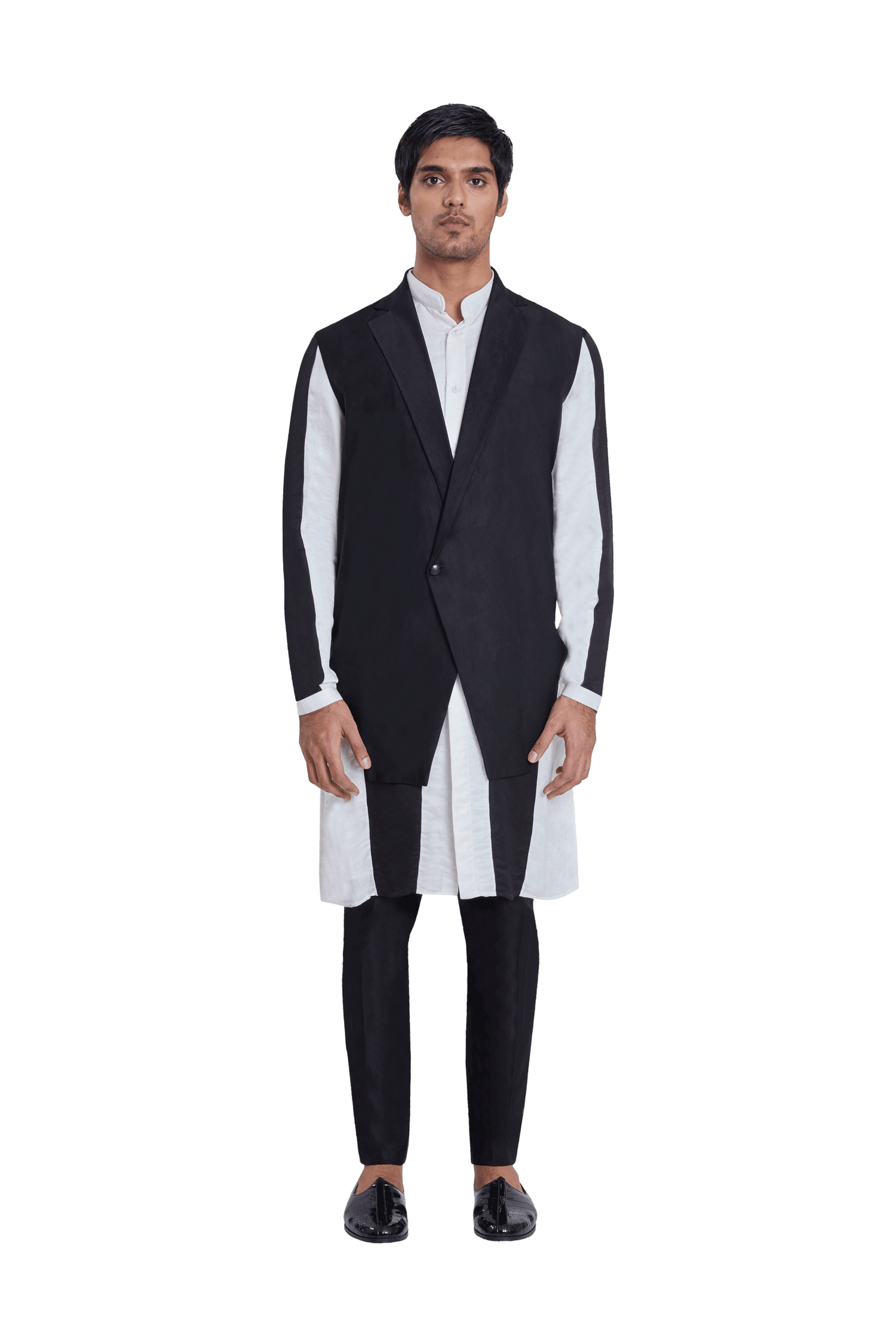  LIGHTWEIGHT SLEEVELESS BLAZER 