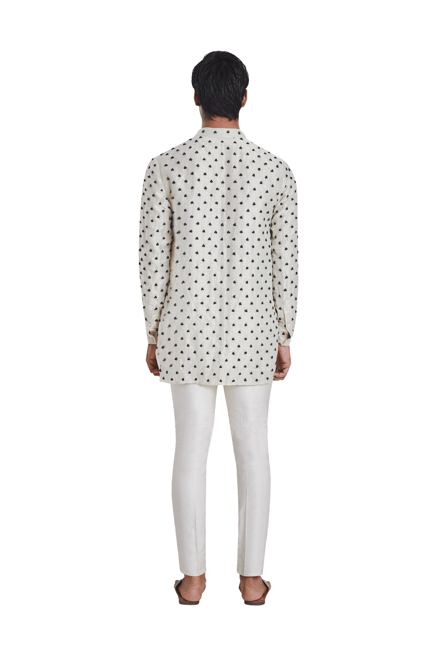 BIG BRAILLE KNOTTED KURTA  