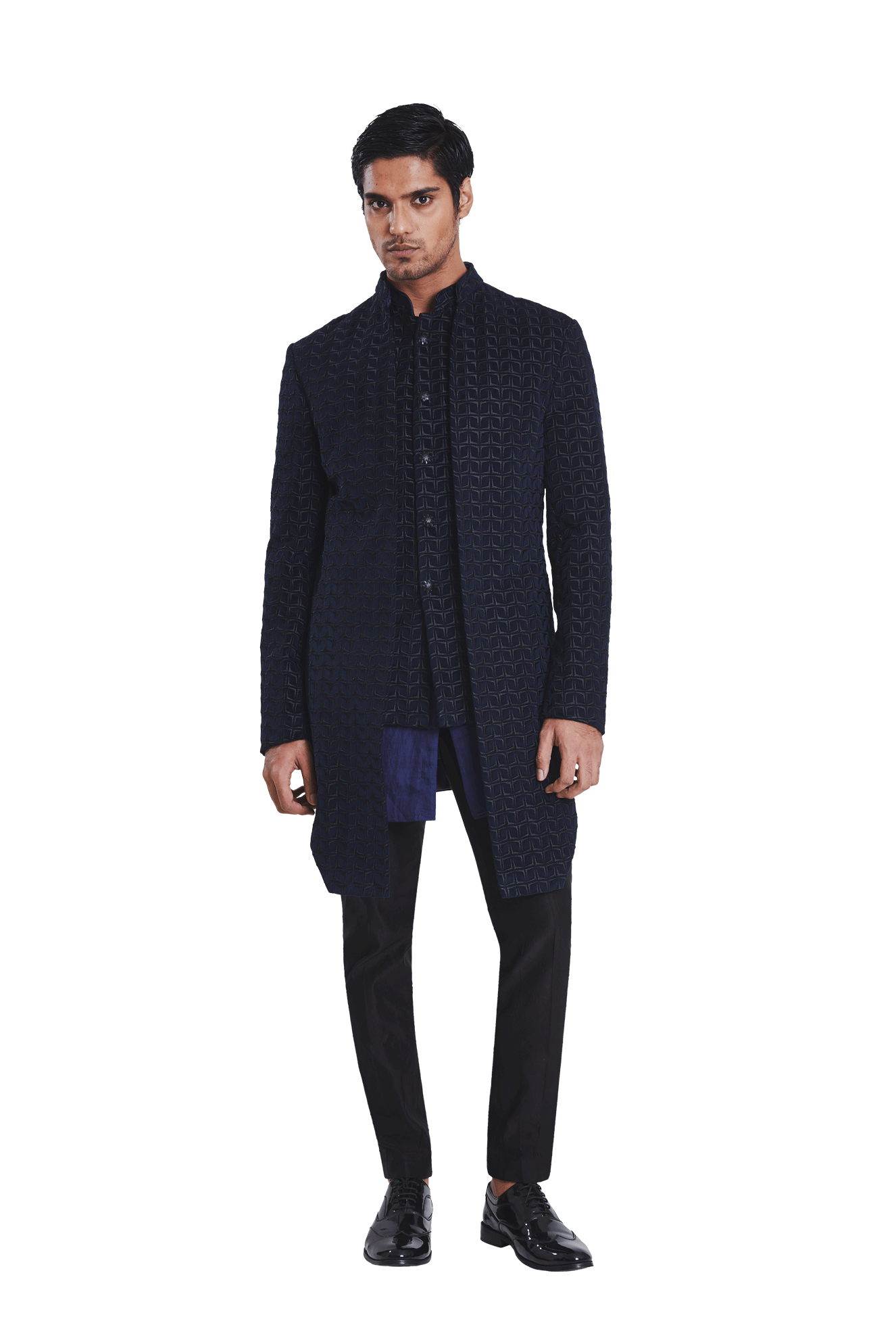  BOOMERANG MOCK LAYER NAVY JACKET 