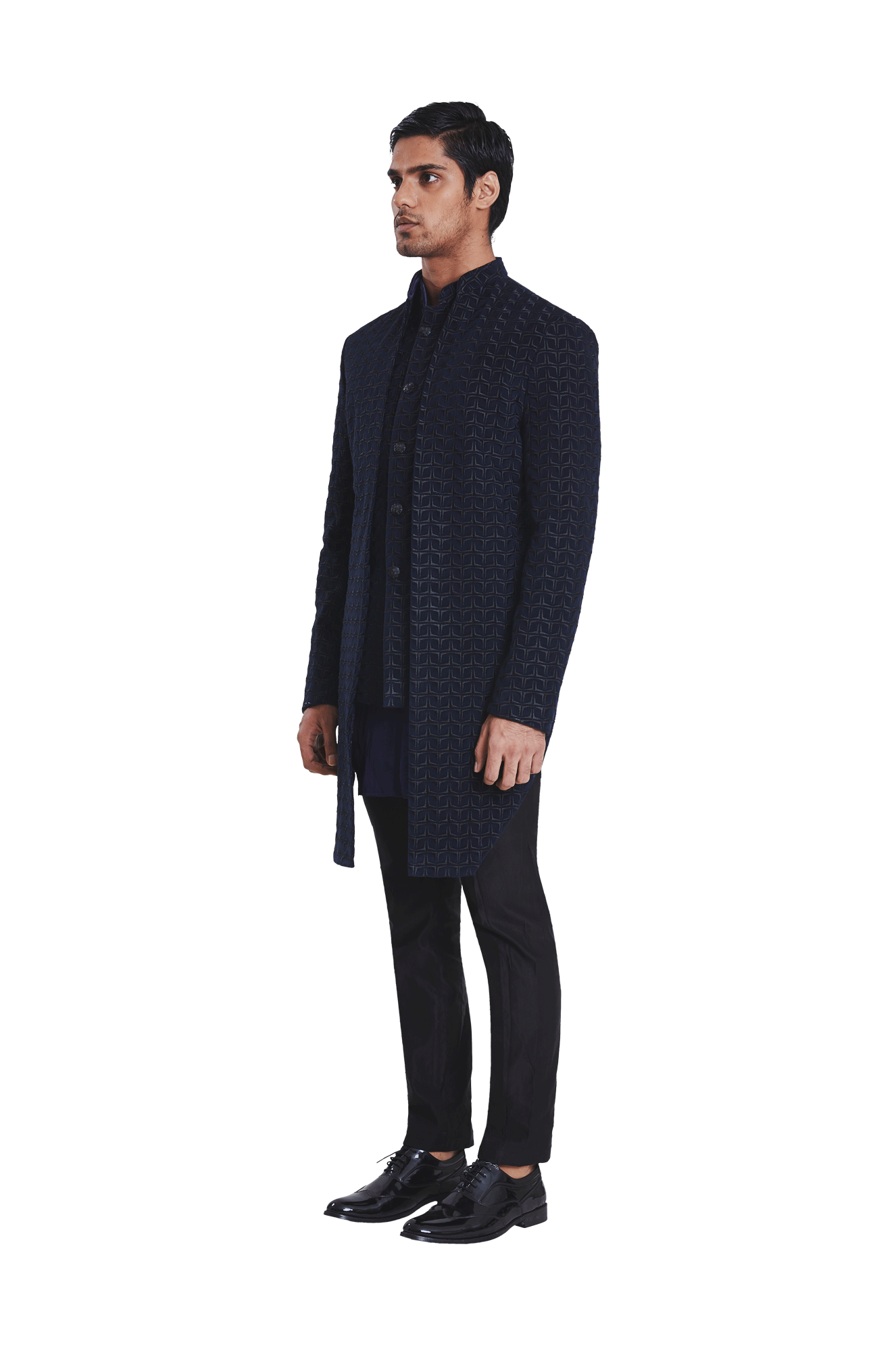 BOOMERANG MOCK LAYER NAVY JACKET  