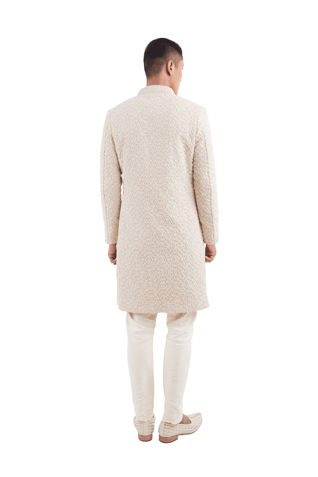 LINE GEOMETRIC TAUPE JACKET  