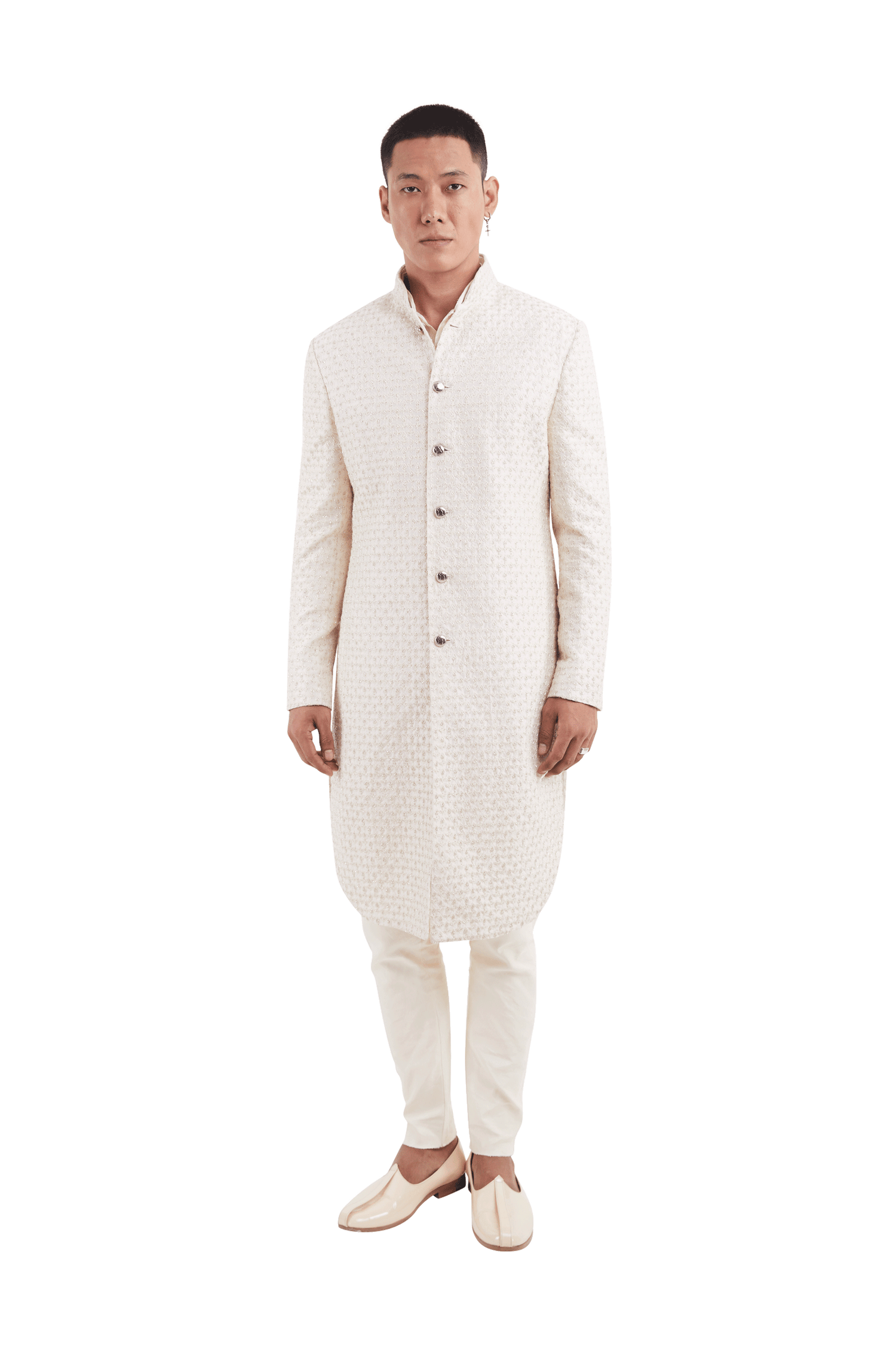  PLANT HIGHLIGHTED CUFF ZIPPER JACKET 