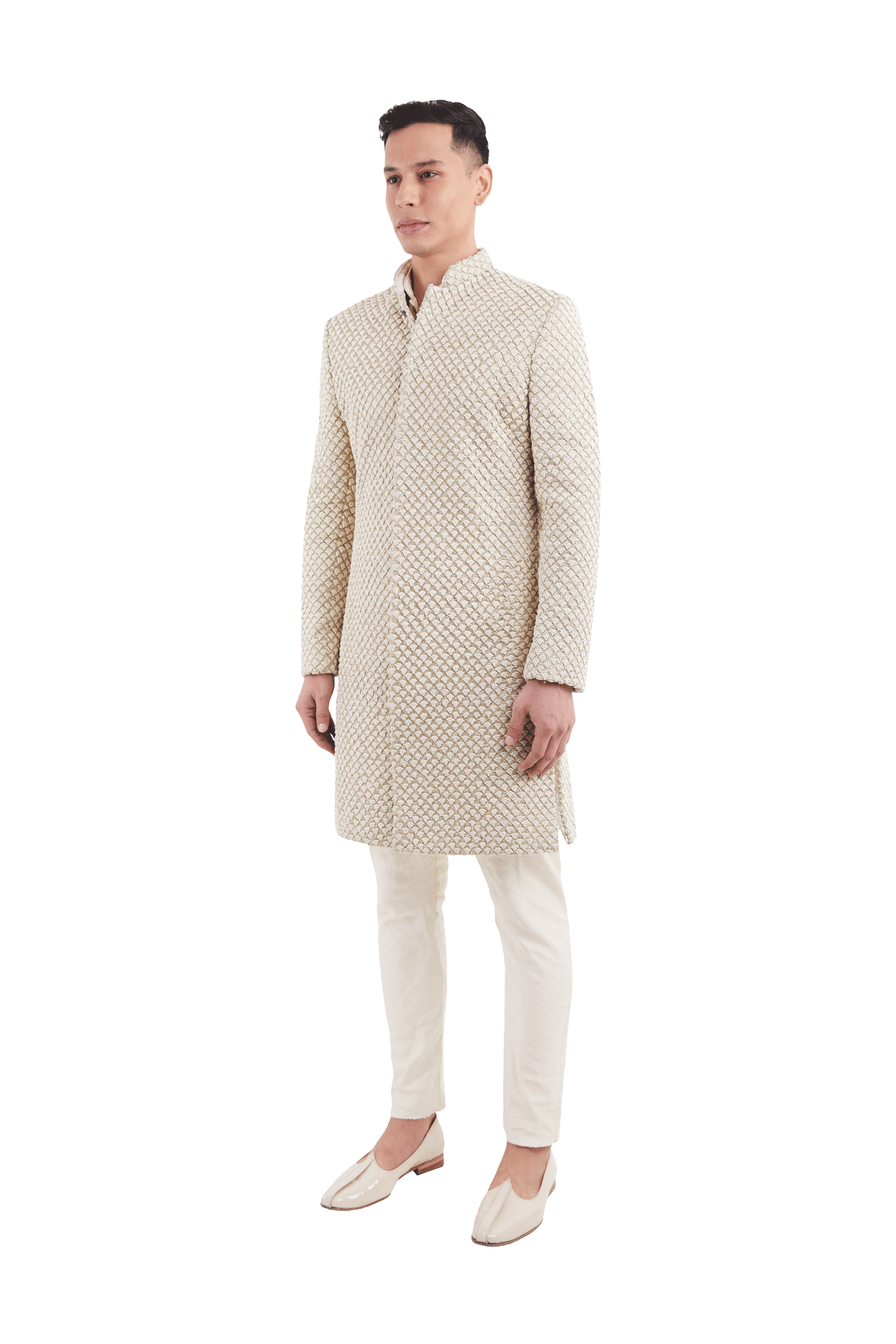 SMALL SCALLOP KNOTTED JACKET  