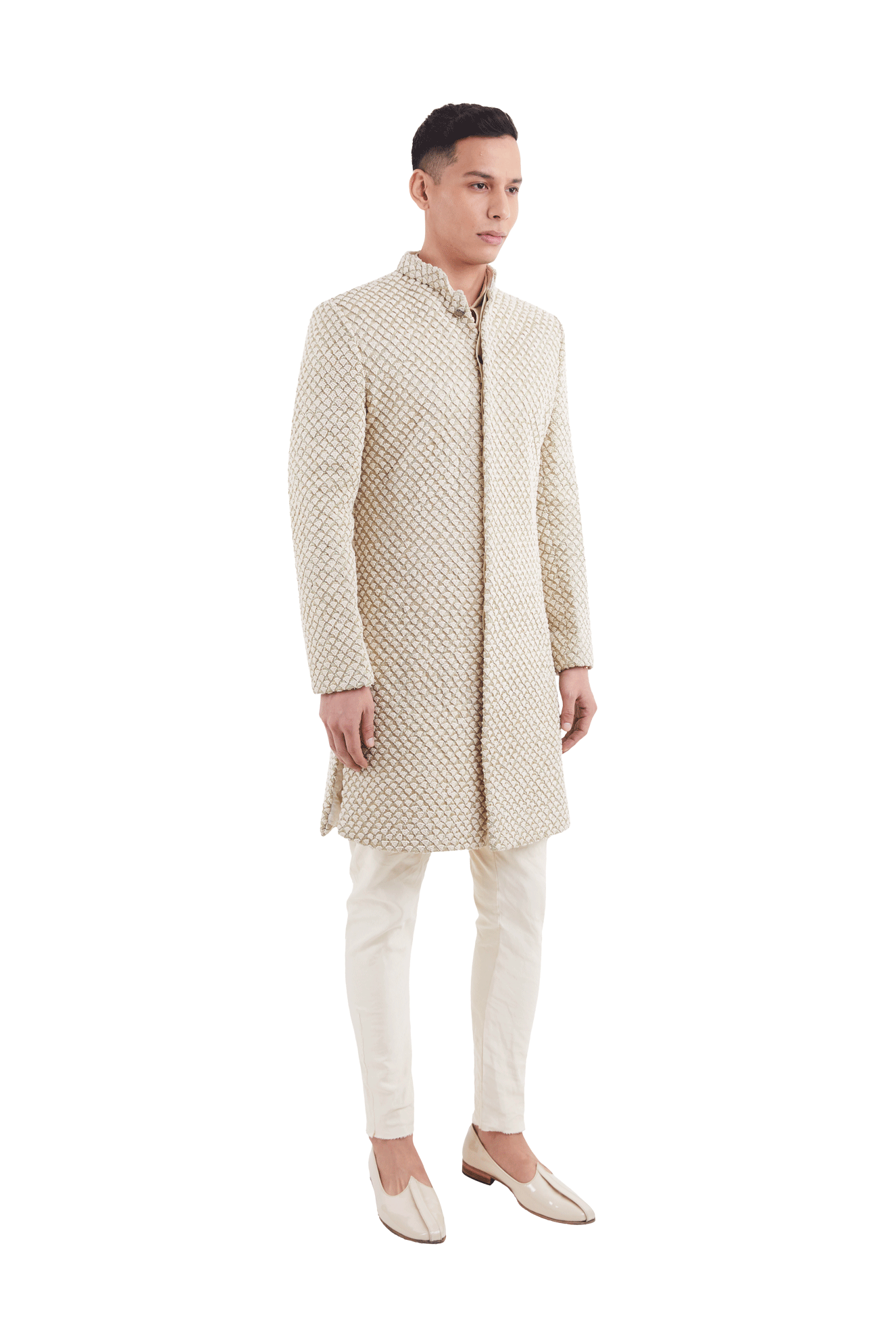 SMALL SCALLOP KNOTTED JACKET  