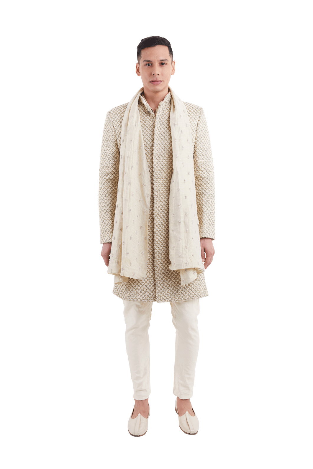  SMALL SCALLOP KNOTTED JACKET 