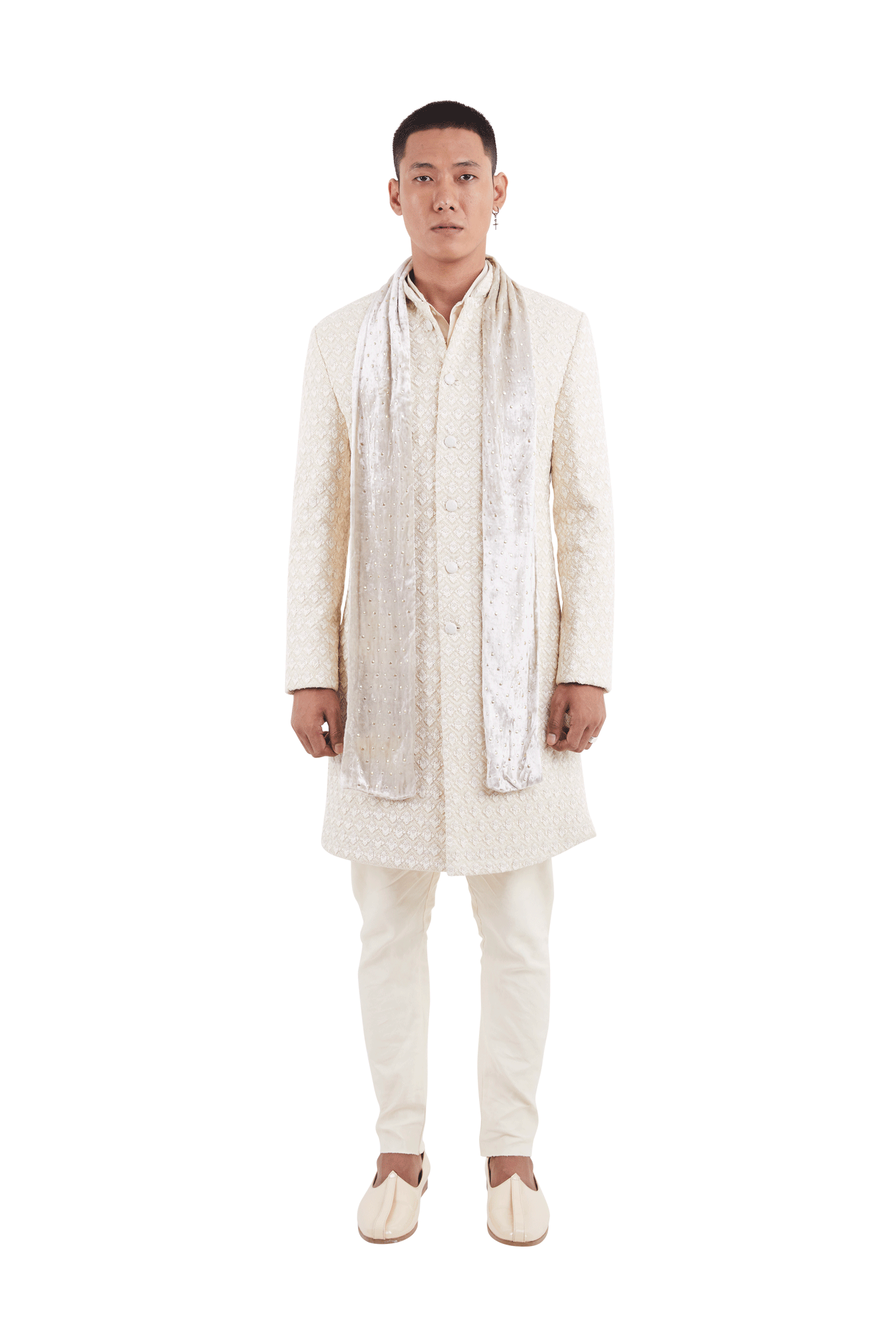  N. SCALLOP HIGHLIGHTED JACKET 