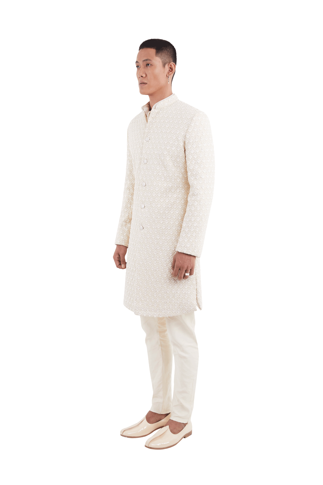 N. SCALLOP HIGHLIGHTED JACKET  