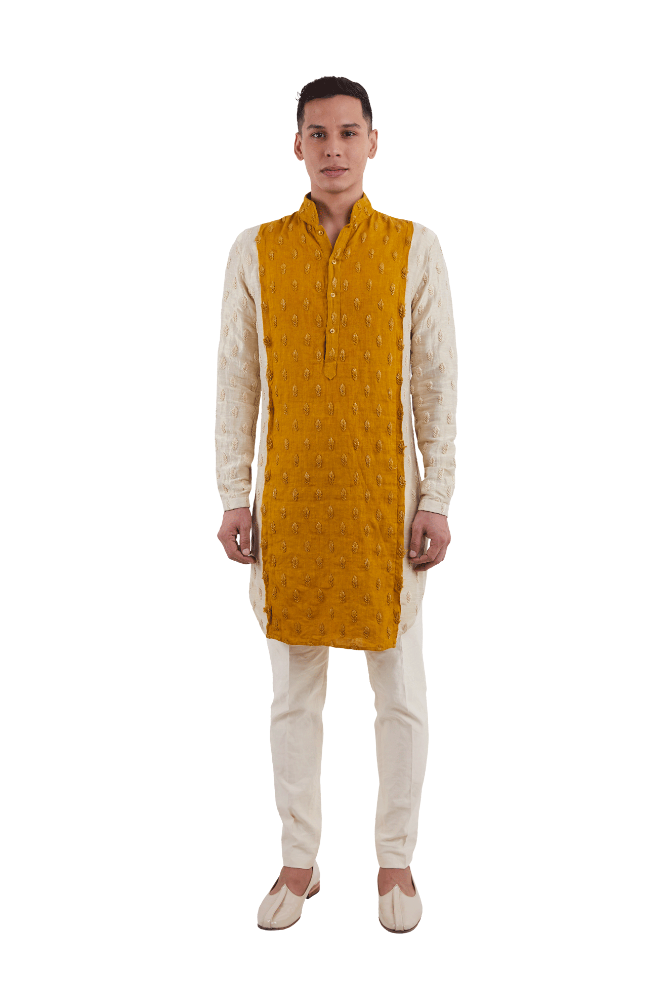  EXTENDED FIRE PANELLED KURTA 