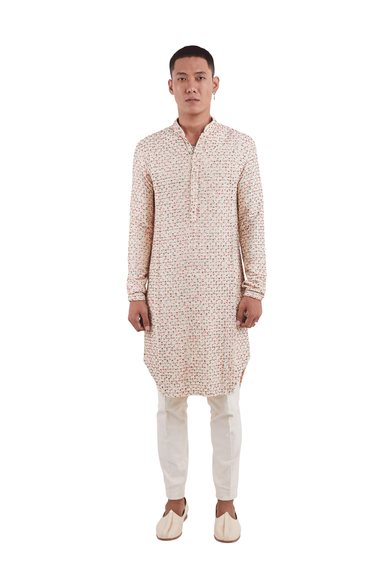  PLANT MULTI BEADED PANELLED KURTA 