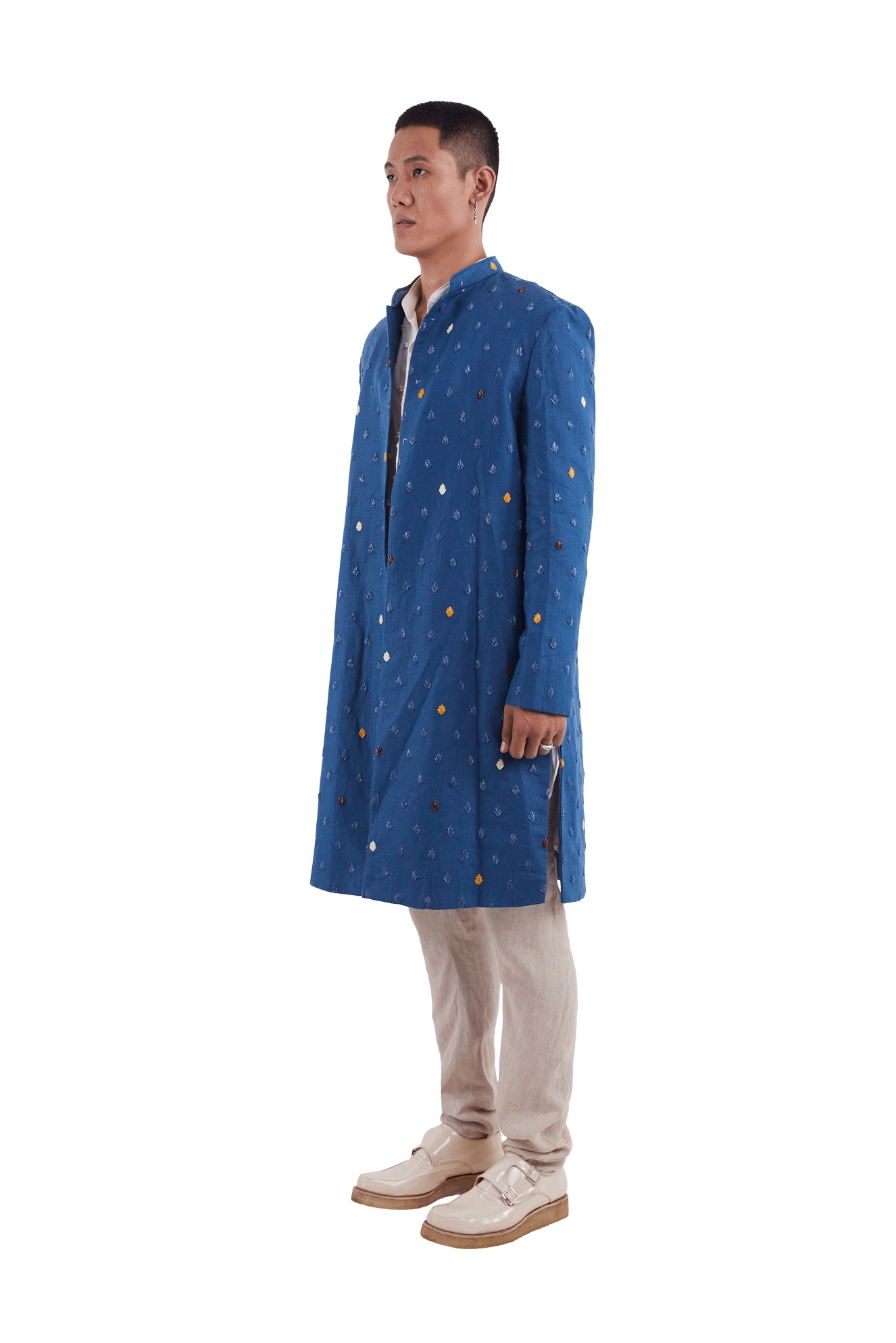 OUTSPREAD MULTI COLOR FIRE THREAD JACKET  