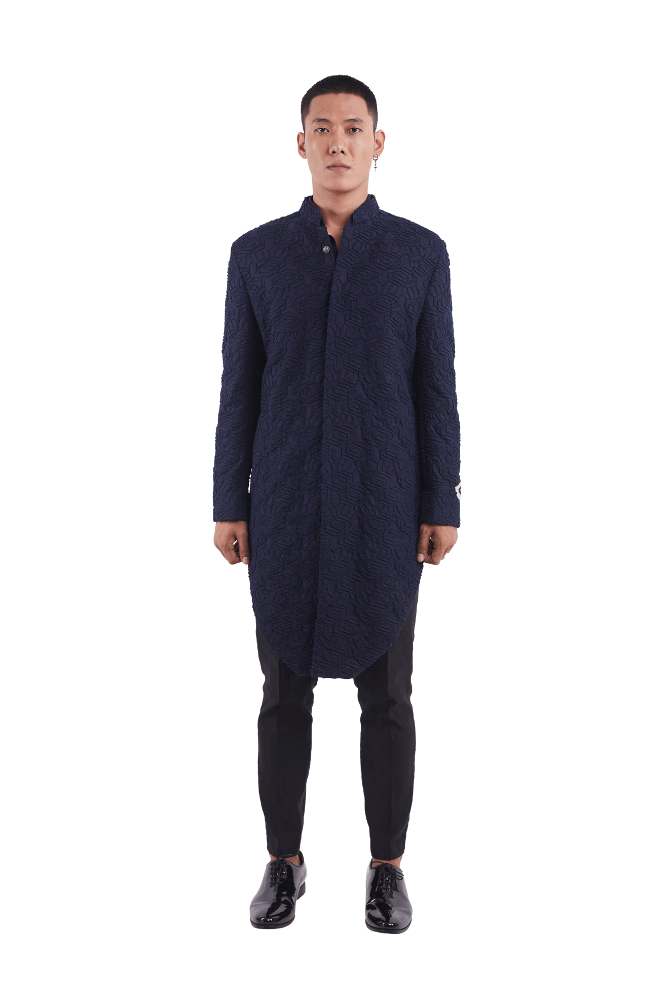  EYE FLOWER GEOMETRIC JACKET 