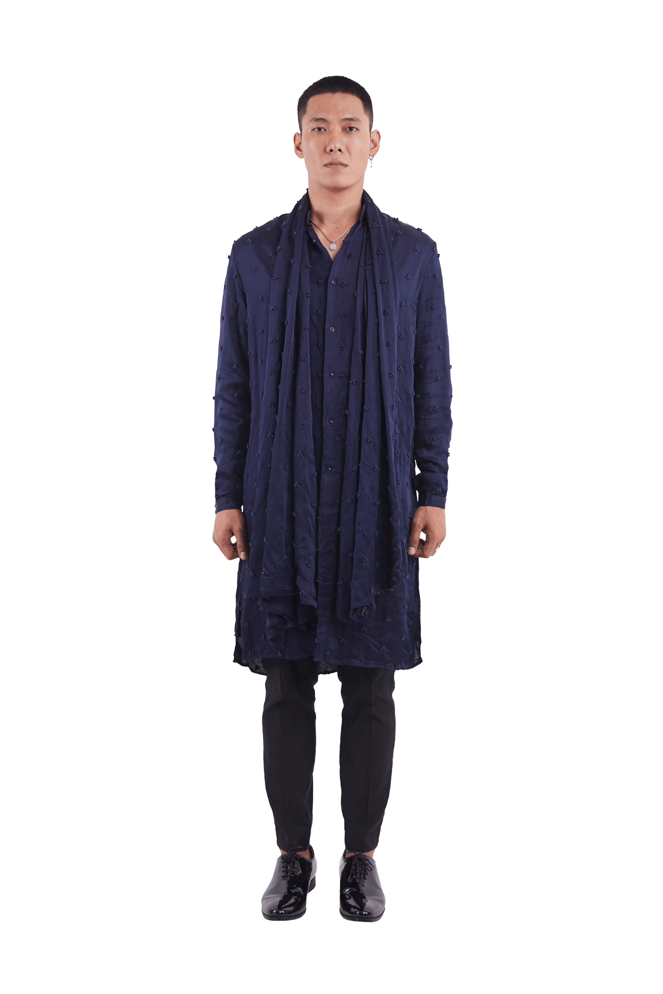  BIG BRAILLE KNOTTED KURTA 