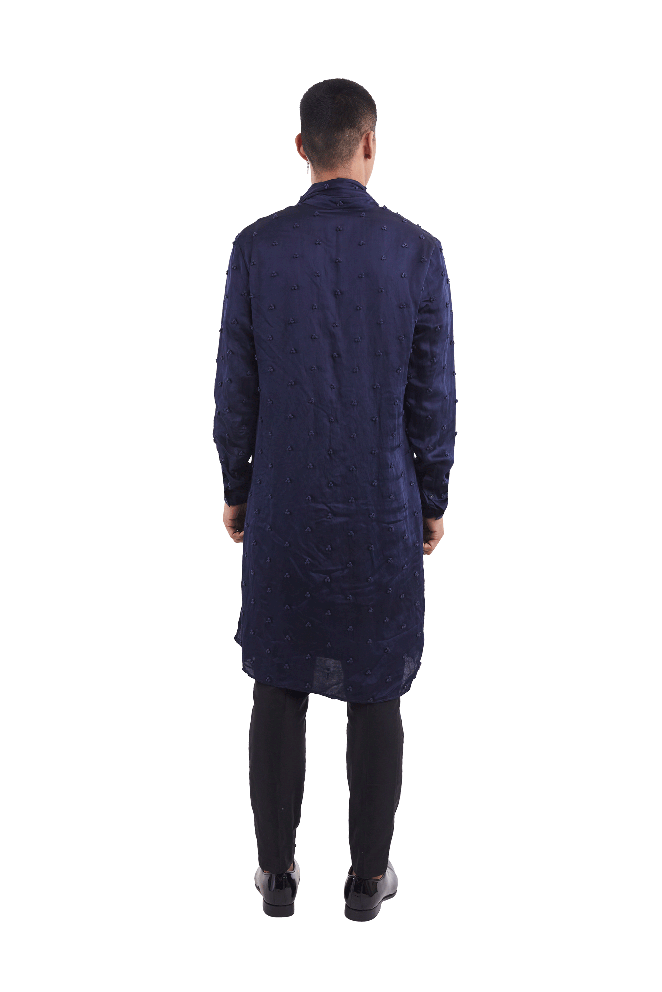 BIG BRAILLE KNOTTED KURTA  