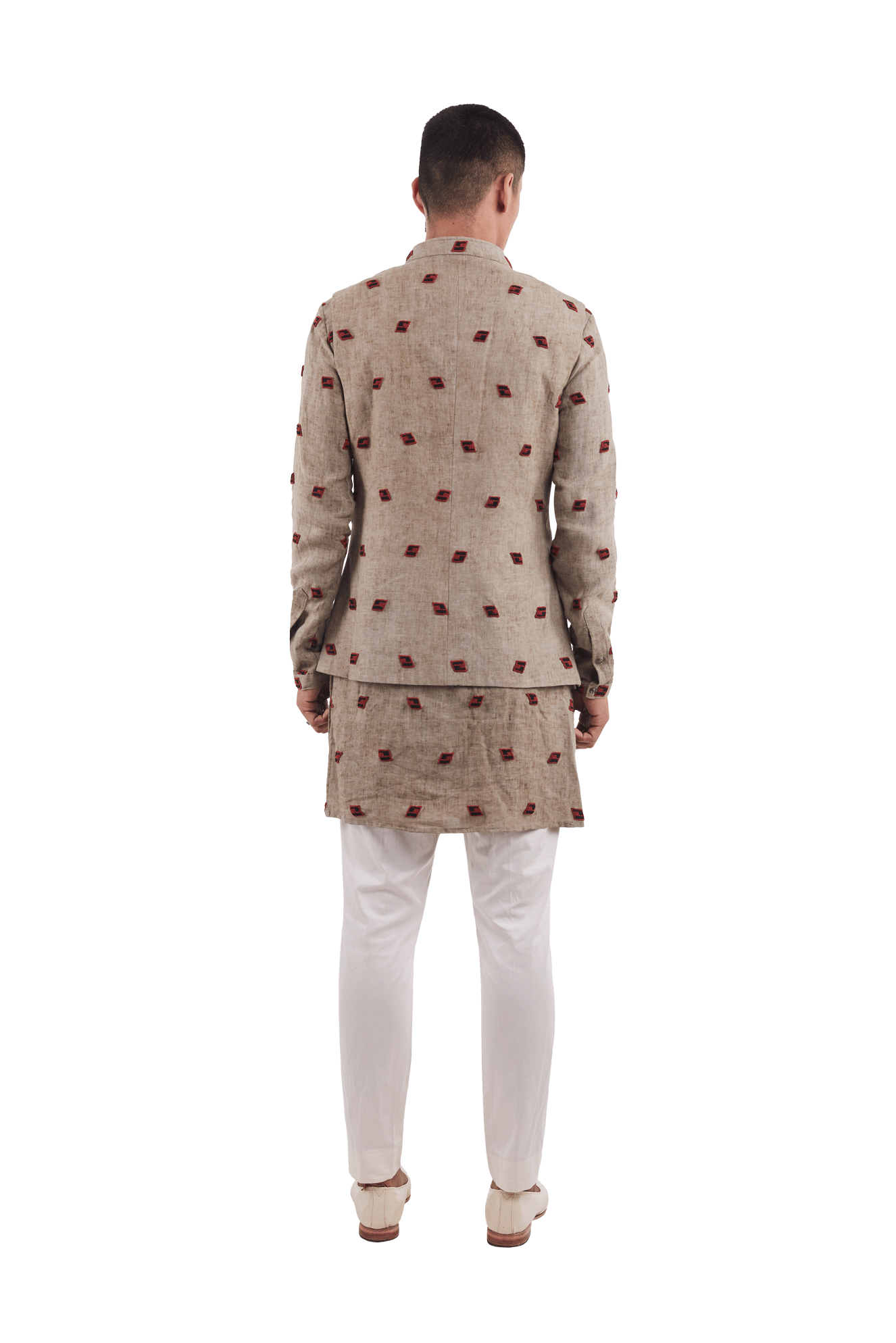 EYE FLOWER KNOTTED SHORT DECON SET  