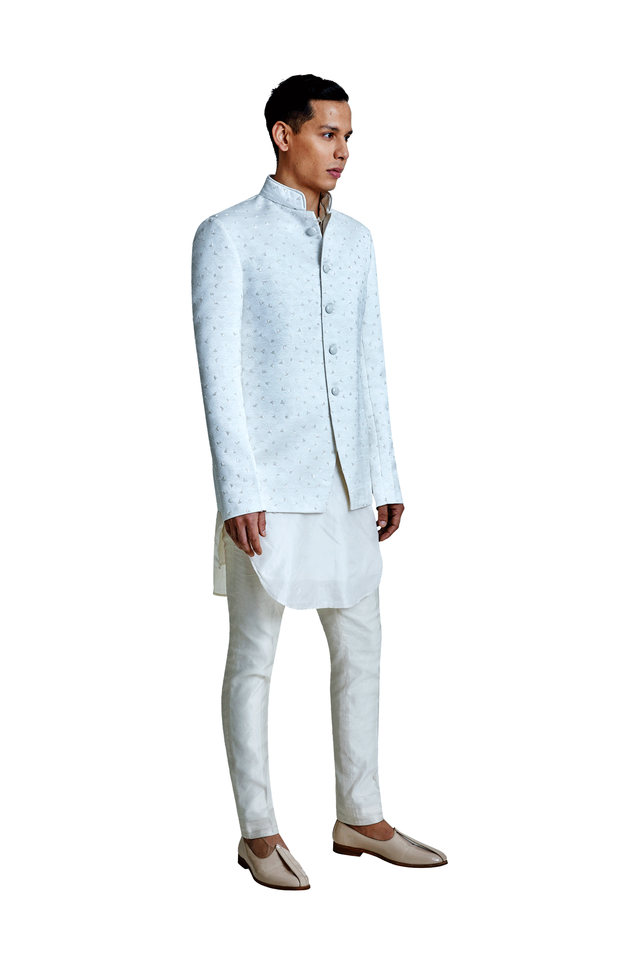 WHEAT FOLIAGE HIGHLIGHTED BANDHGALA  